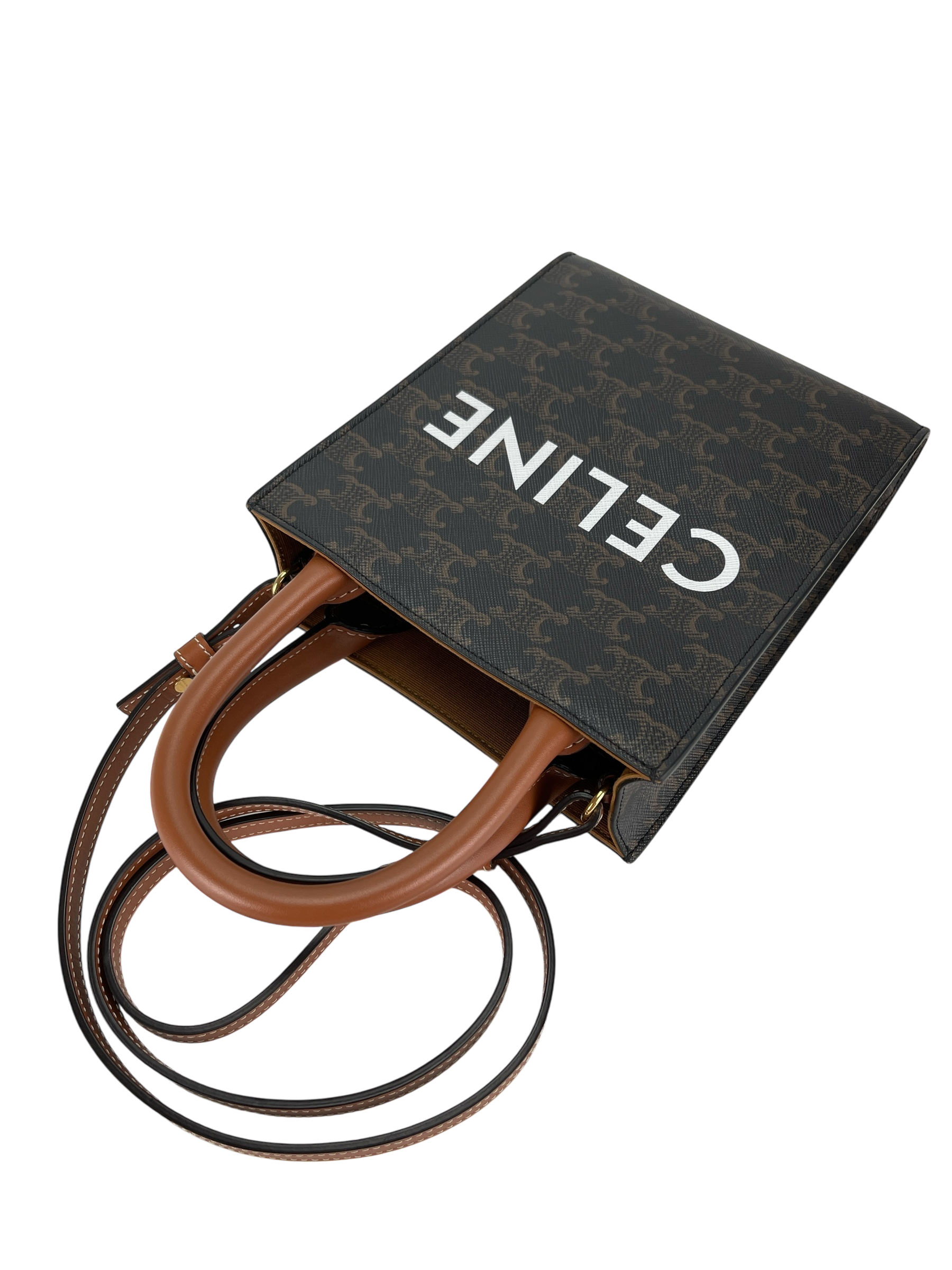 CELINE - Mini Vertical Cabas Triomphe Shoulder Bag