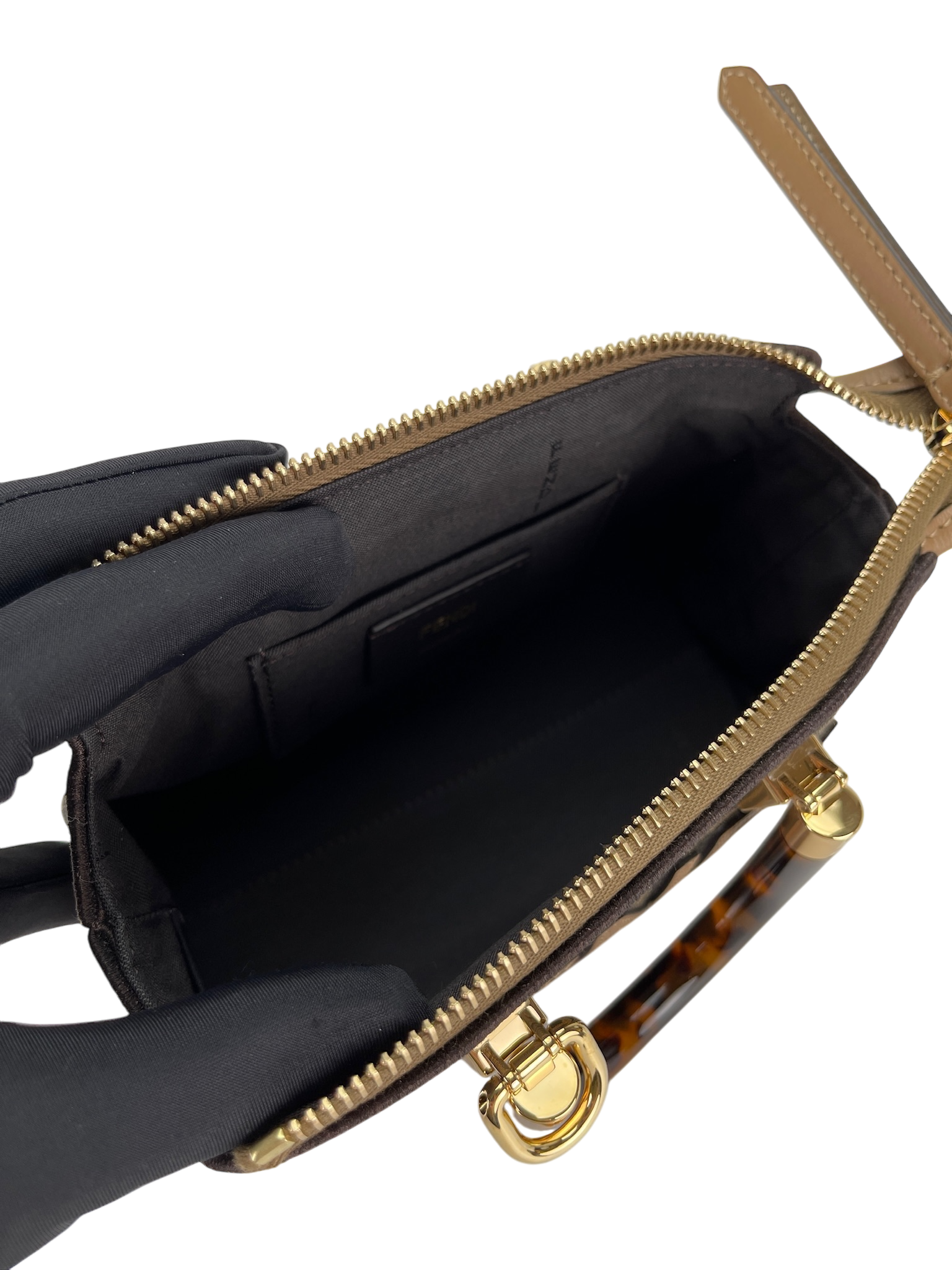 FENDI - Zucca Brown By the way 2way Boston Bag Mini