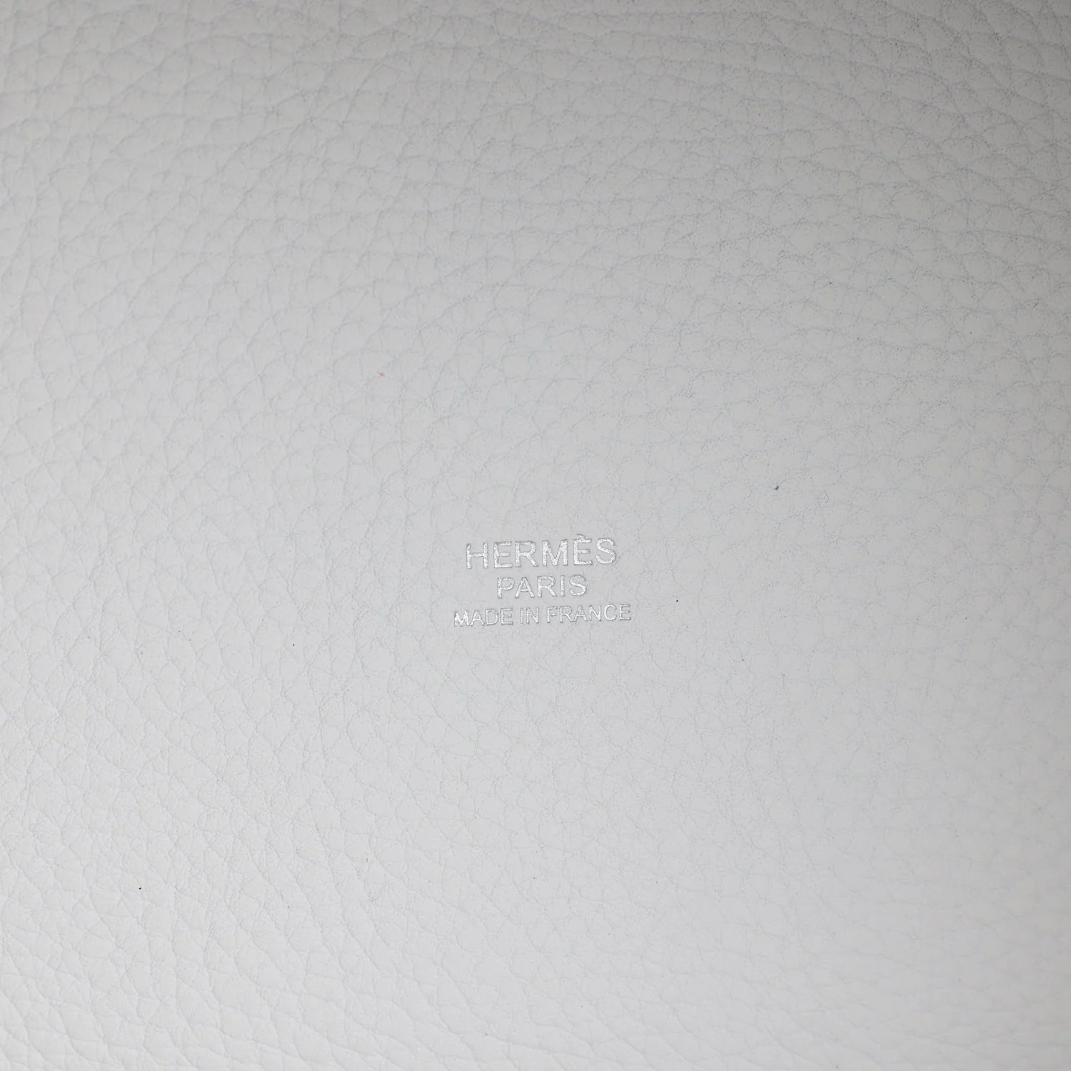 Hermes Picotin Lock Eclat 18 New White Clemence and Sesame Swift Palladium Hardware