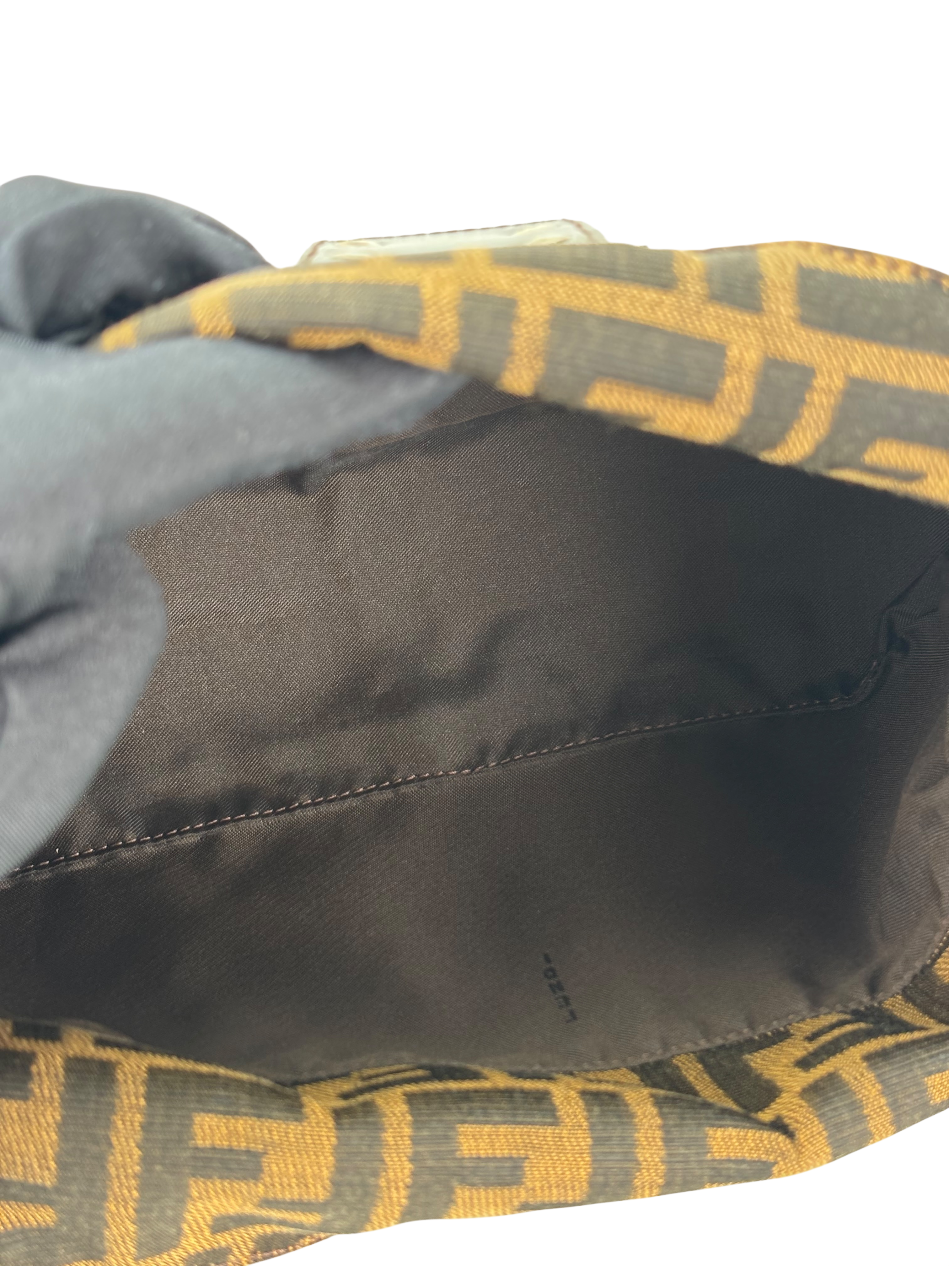 FENDI - Zucca Canvas Mamma Baguette Shoulder Bag