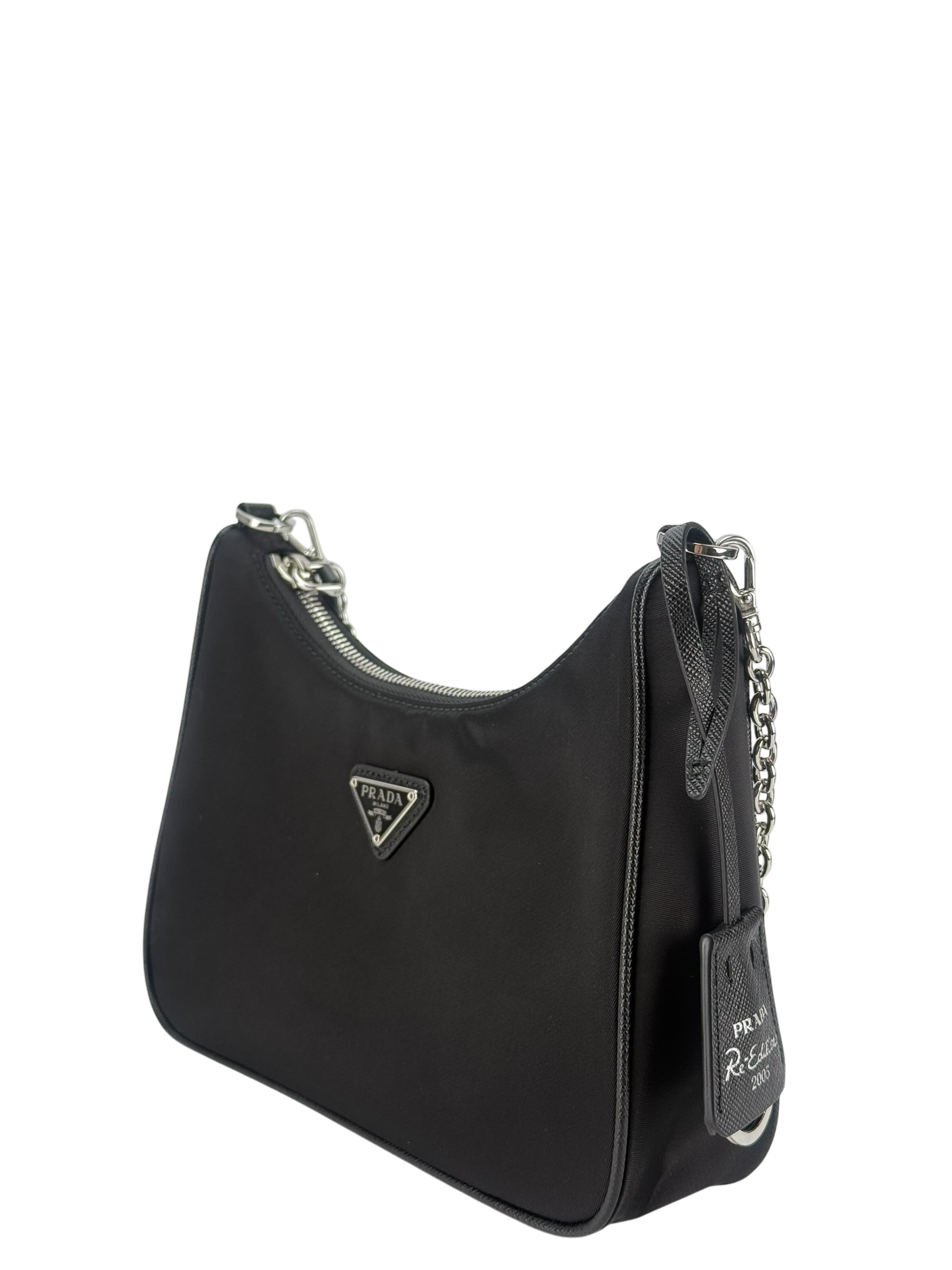 PRADA - Black Re-Edition 2005 Re-Nylon bag 3 in1