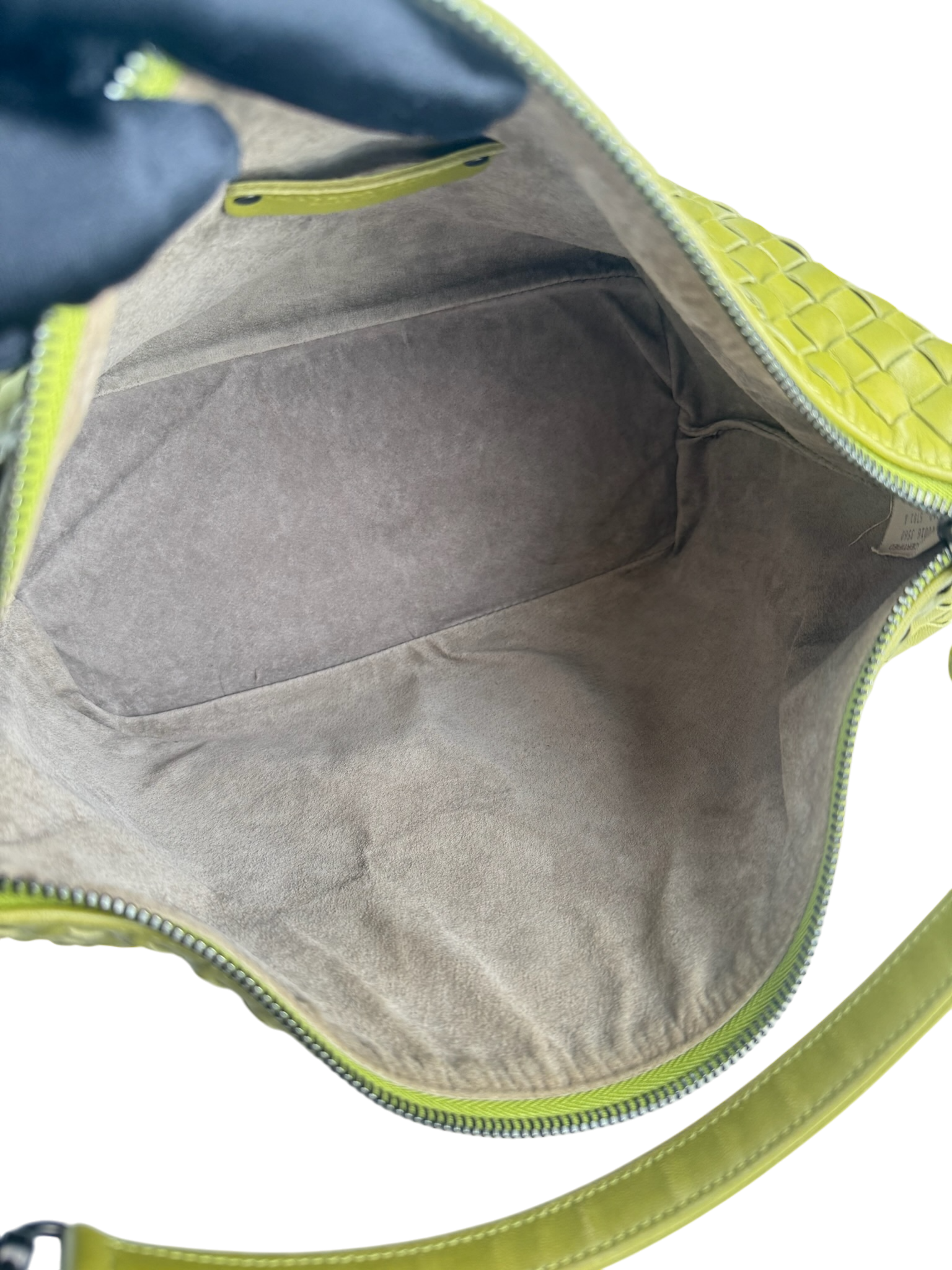 BOTTEGA VENETA - Nappa Intrecciato Small Shoulder Bag Assenzio