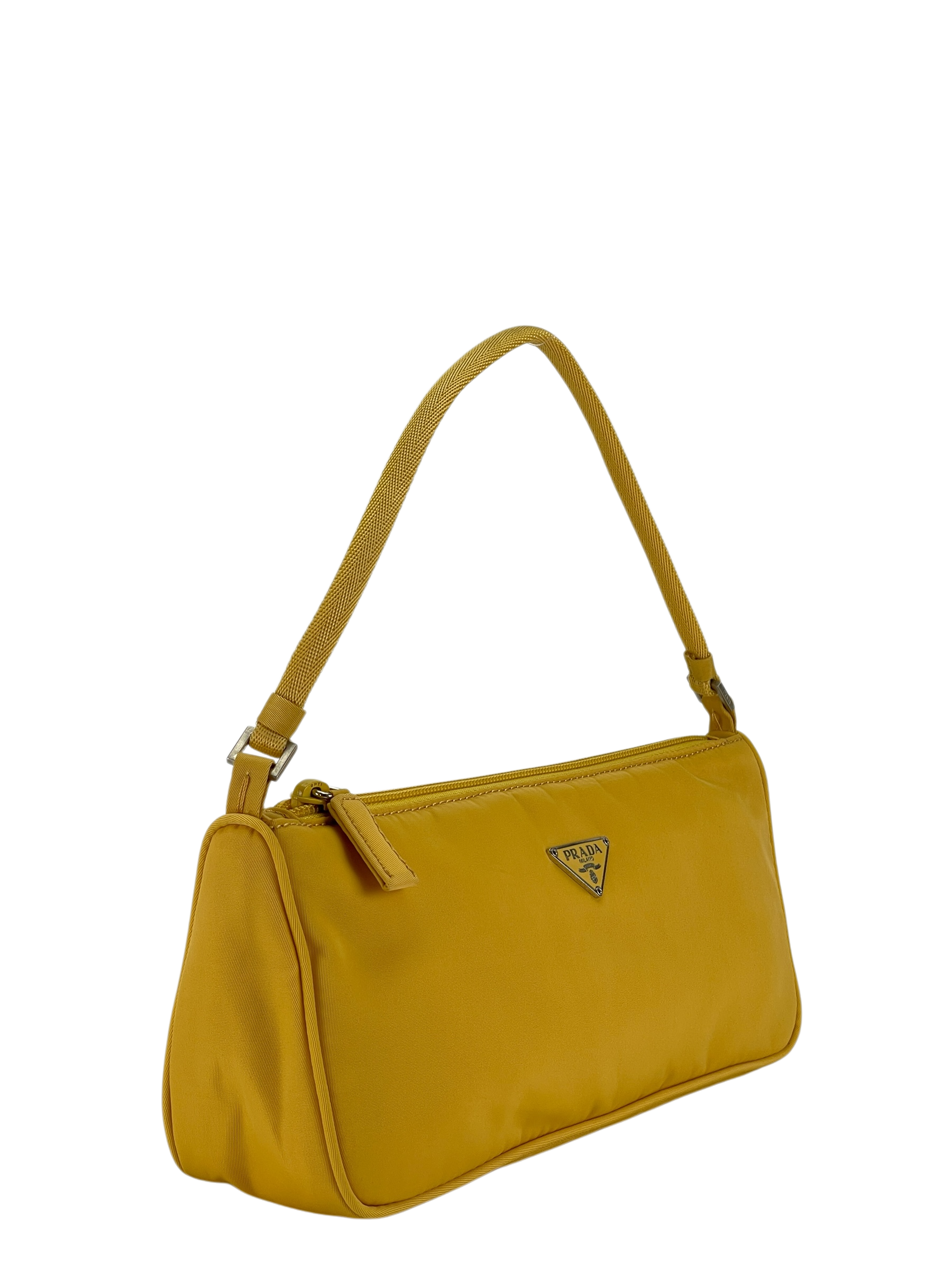 PRADA -  Re-Nylon Cedro Mini bag Yellow