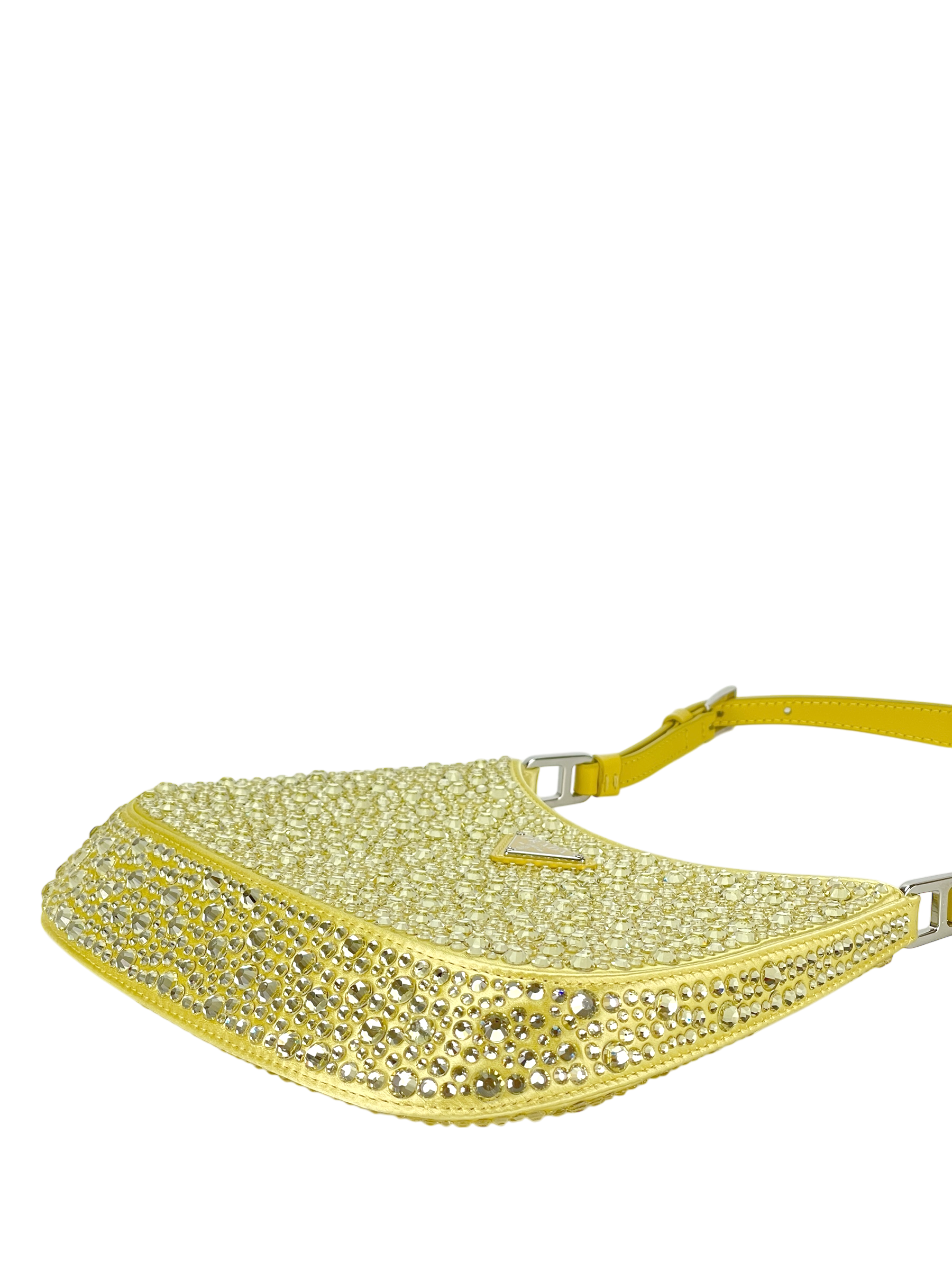 PRADA - Cleo Crystal-Embellished Shoulder Bag