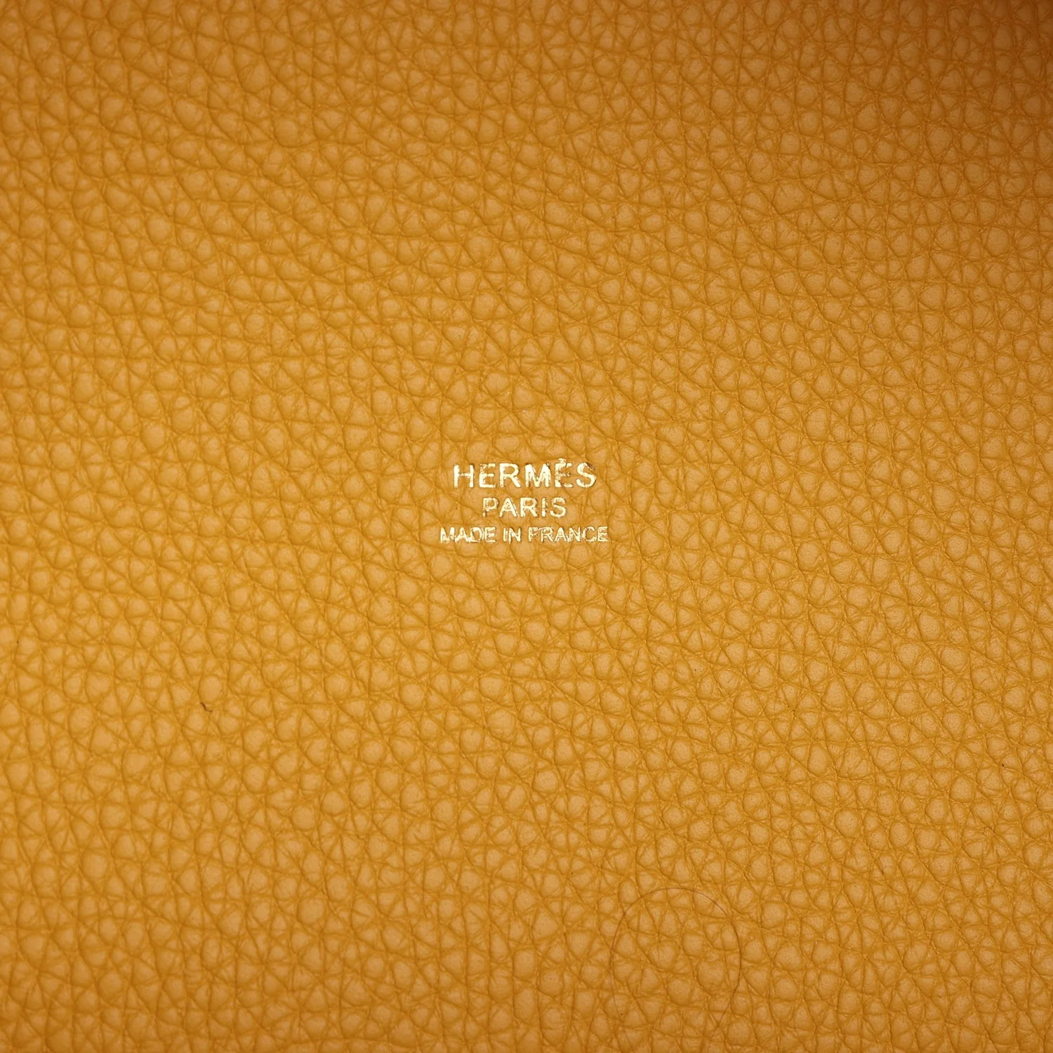 Hermes Picotin Lock 18 Jaune Ambre Clemence Gold Hardware
