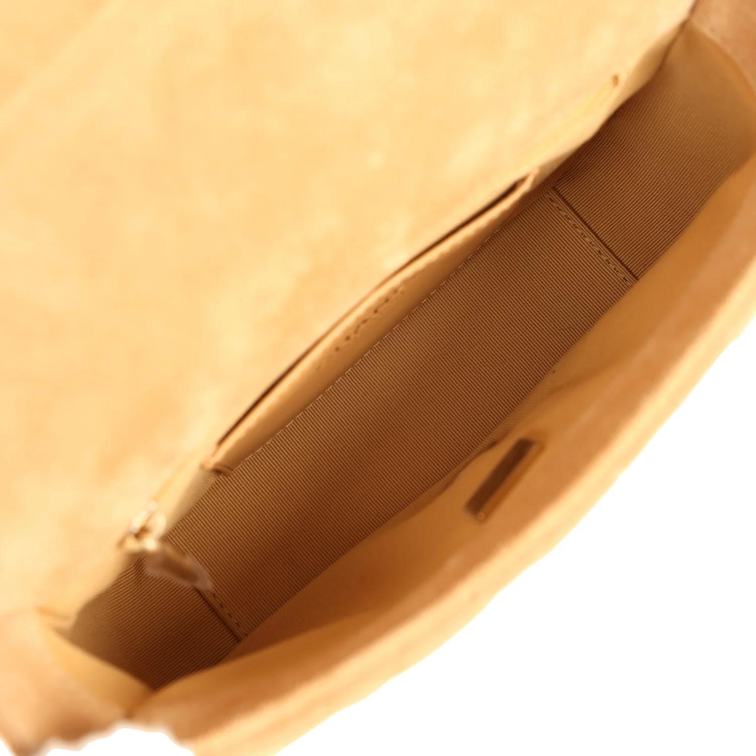 Chanel Mini CC Color Flap Bag Dark Beige Suede Brushed Gold Hardware