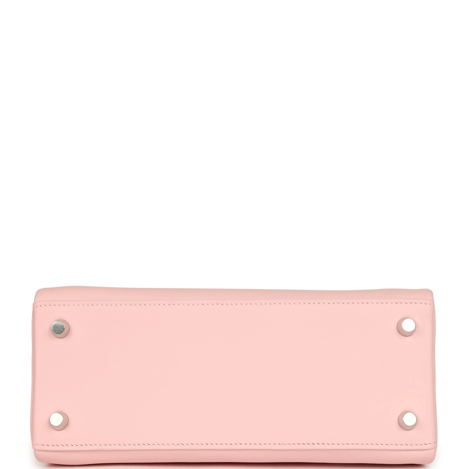 Hermes Kelly Retourne 25 Rose Sakura Swift Palladium Hardware