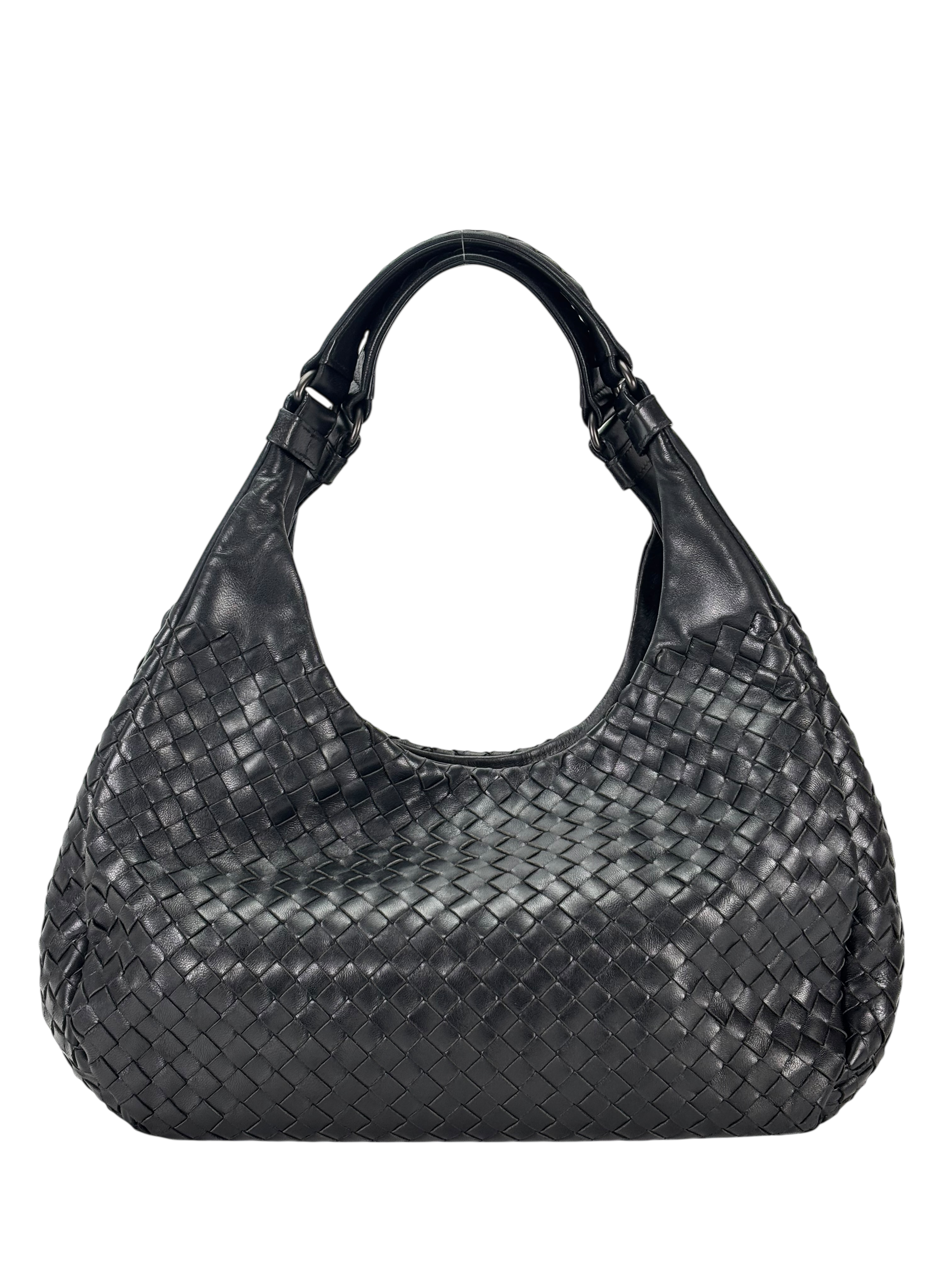 BOTTEGA VENETA - Braid Shoulder Bag Black Leather