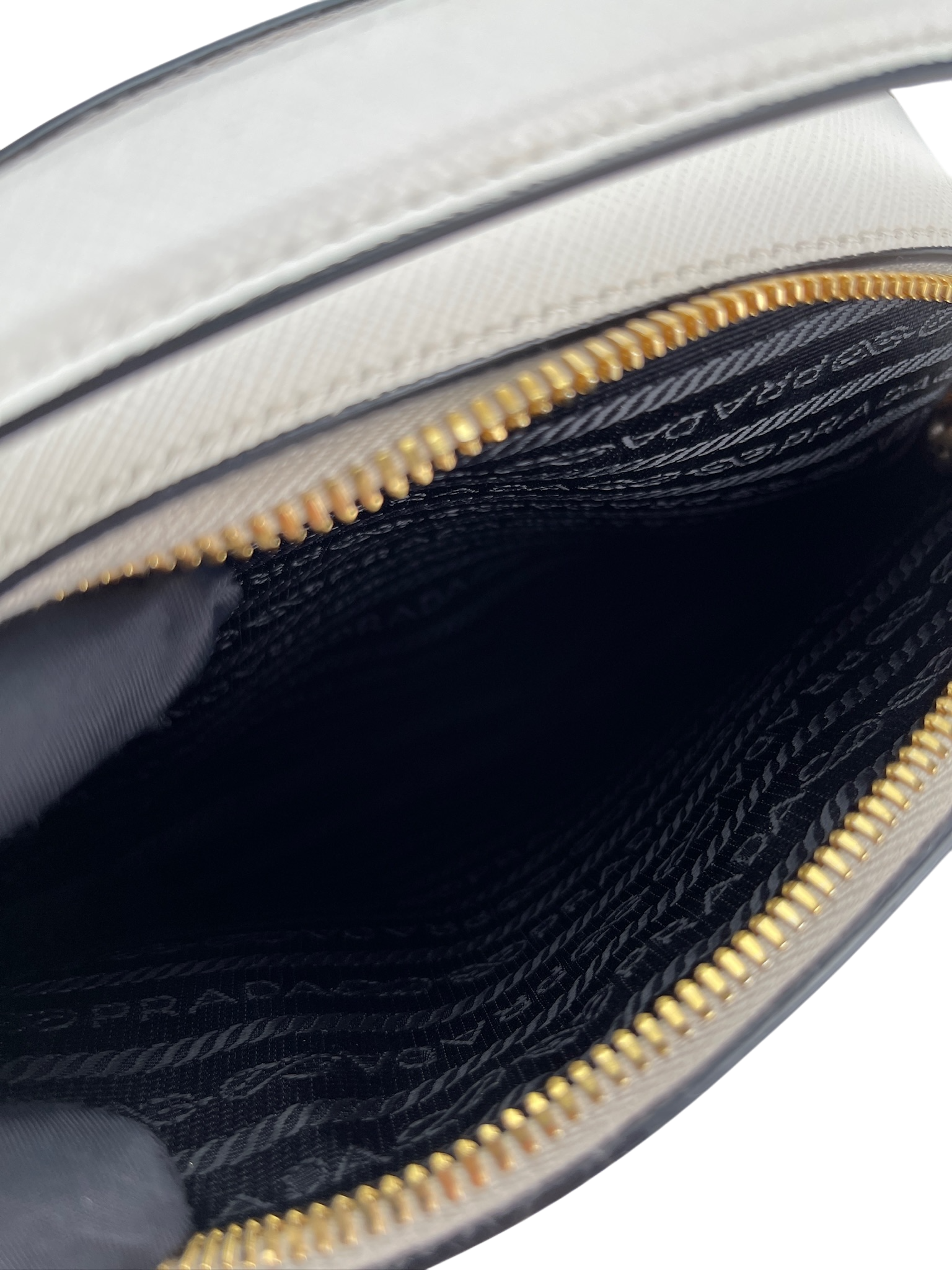 PRADA - Odette Crossbody Bag White