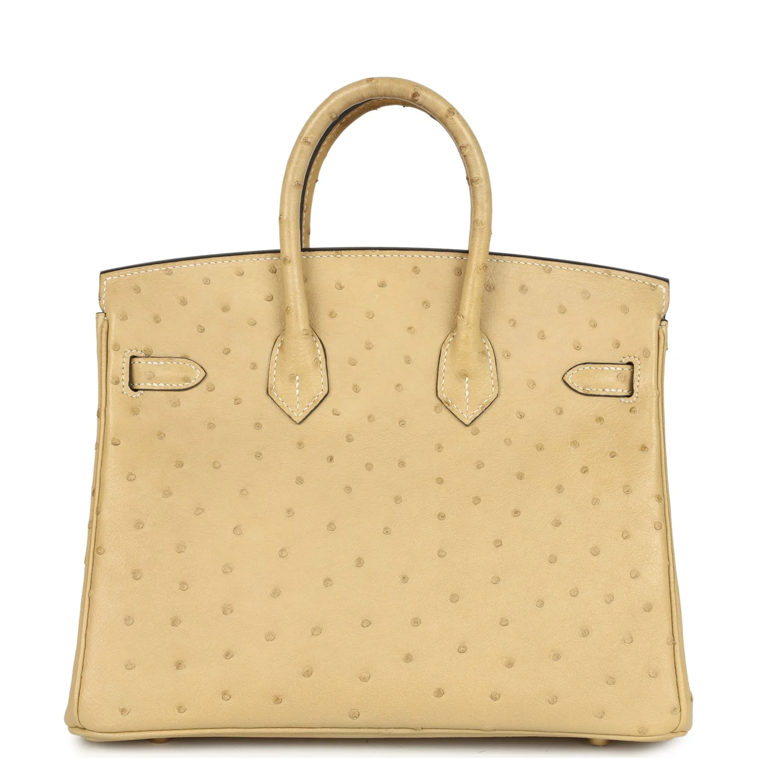 Hermes Birkin 25 Trench Ostrich Gold Hardware