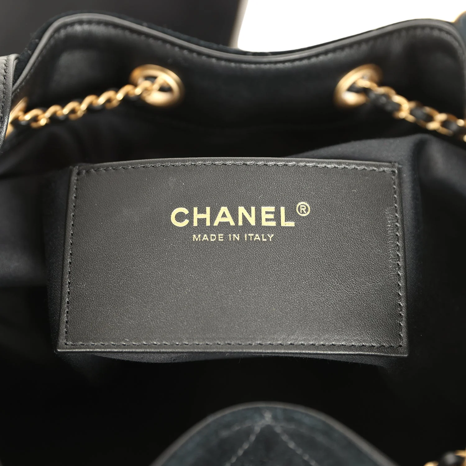 Chanel Medium 25 Hobo Bag Black Suede Antique Gold Hardware