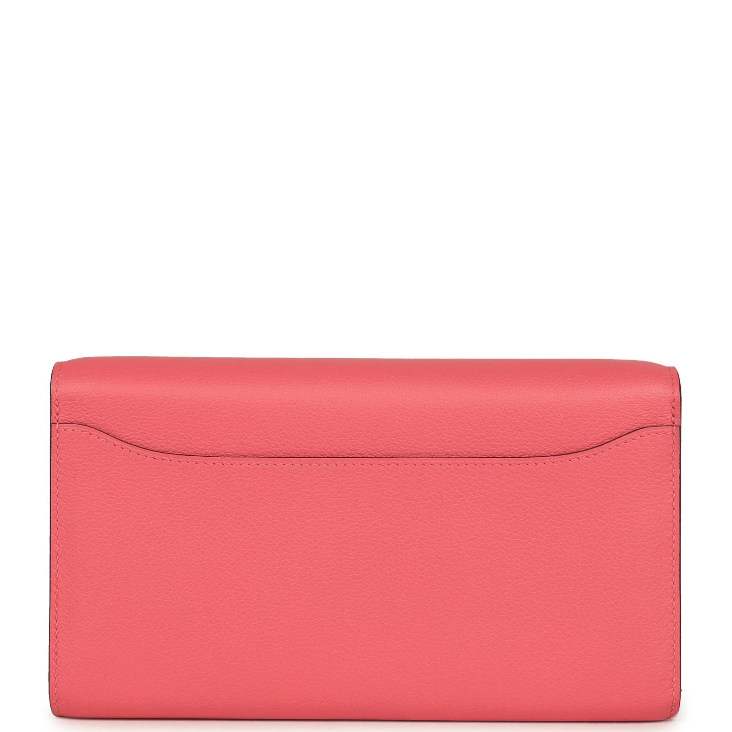Hermes Constance Wallet To Go Rose Azalee Evercolor Palladium Hardware