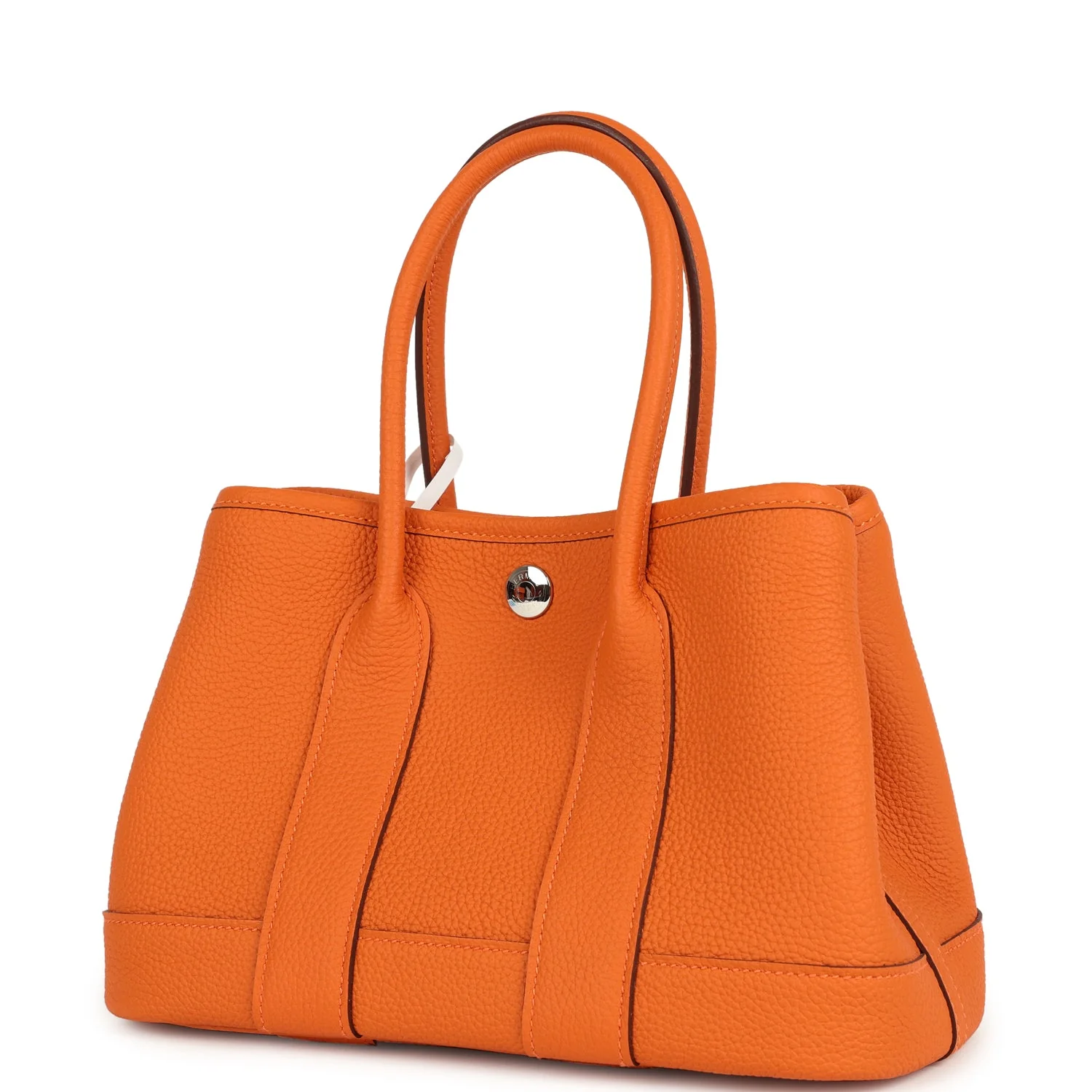 Hermes Garden Party Neo 23 Orange Togo Palladium Hardware