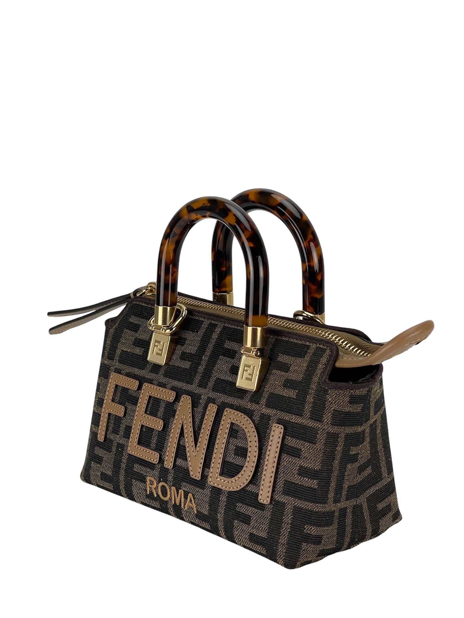 FENDI - Zucca Brown By the way 2way Boston Bag Mini