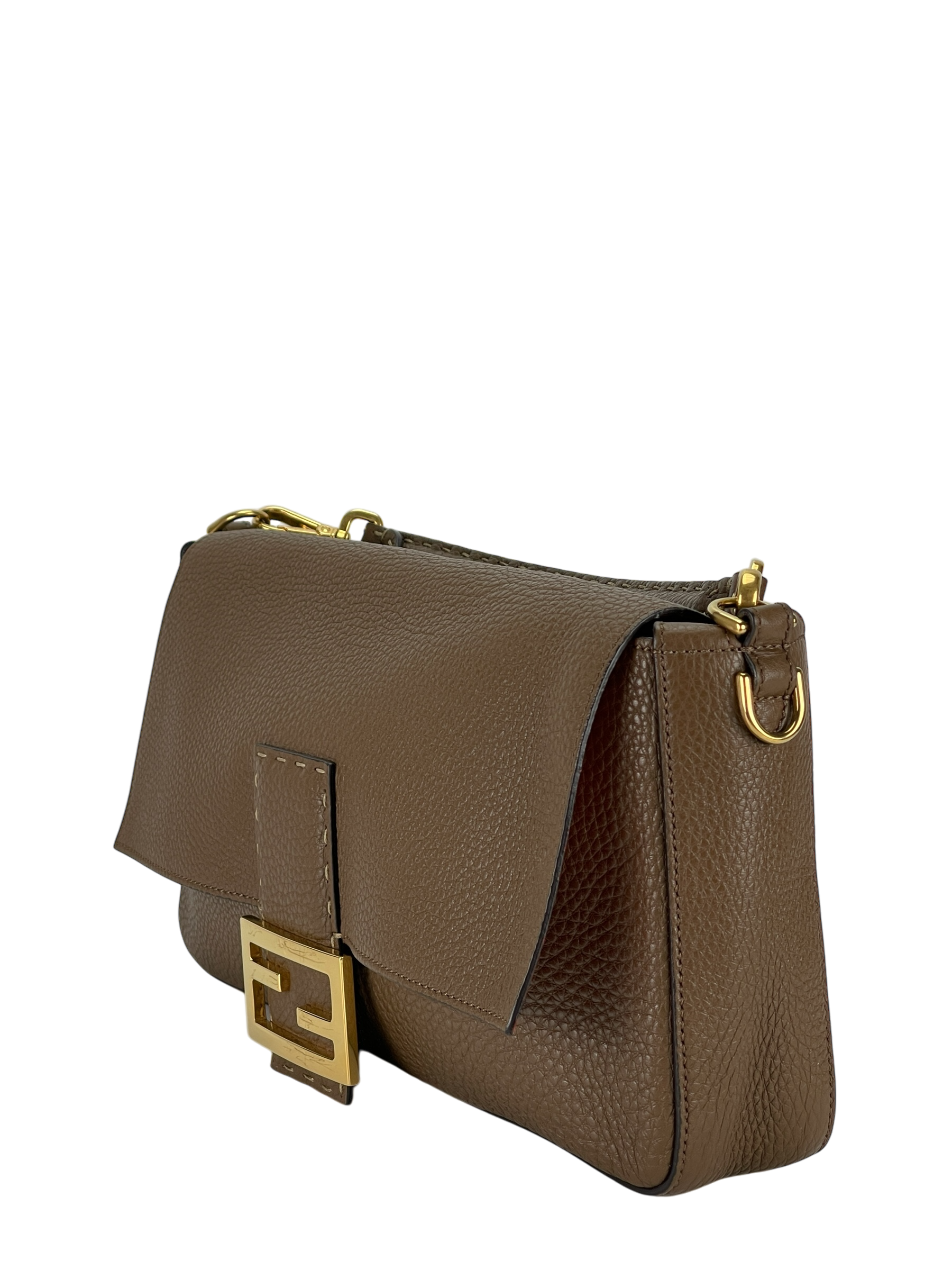 FENDI - Grey Sellerria Baguette 2way Bag