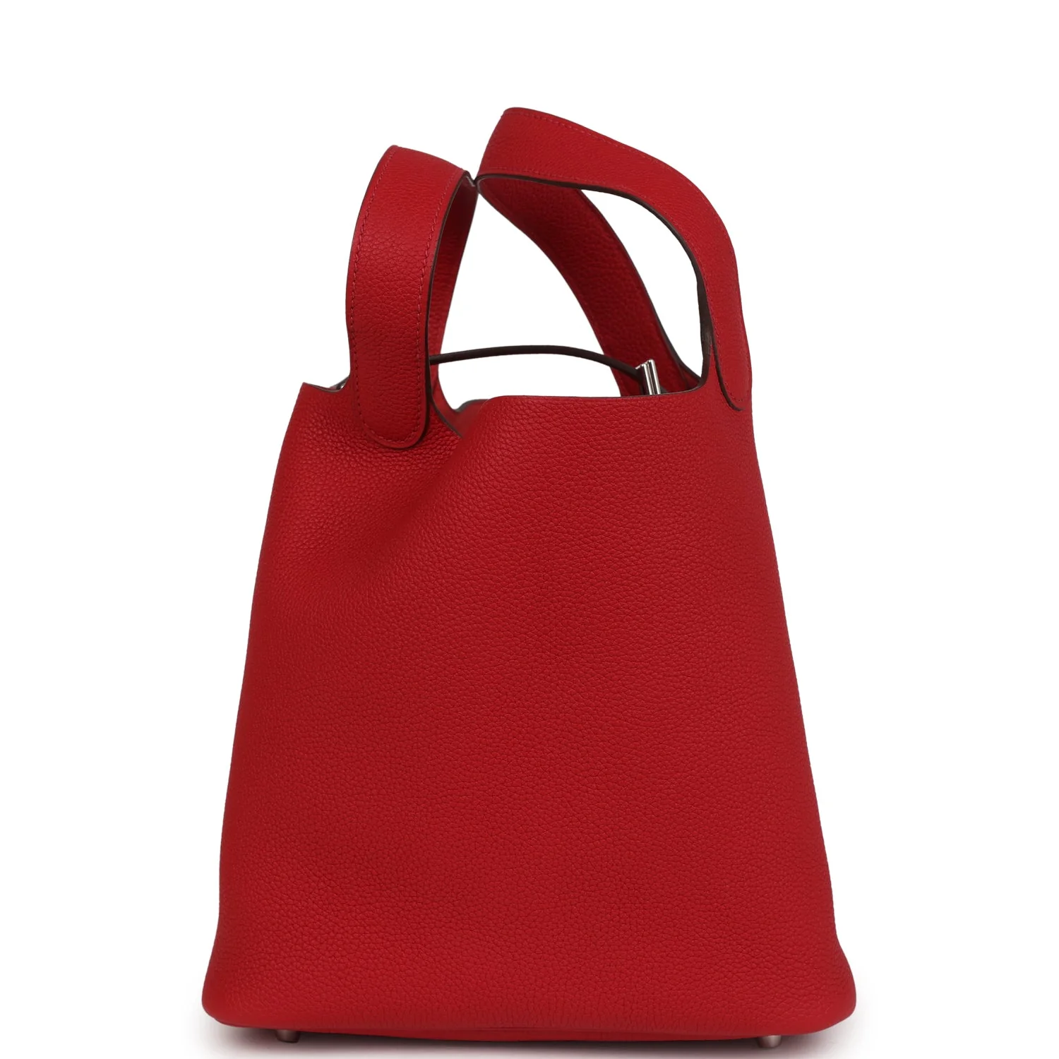 Hermes Picotin Lock 22 Rouge Piment Maurice Palladium Hardware