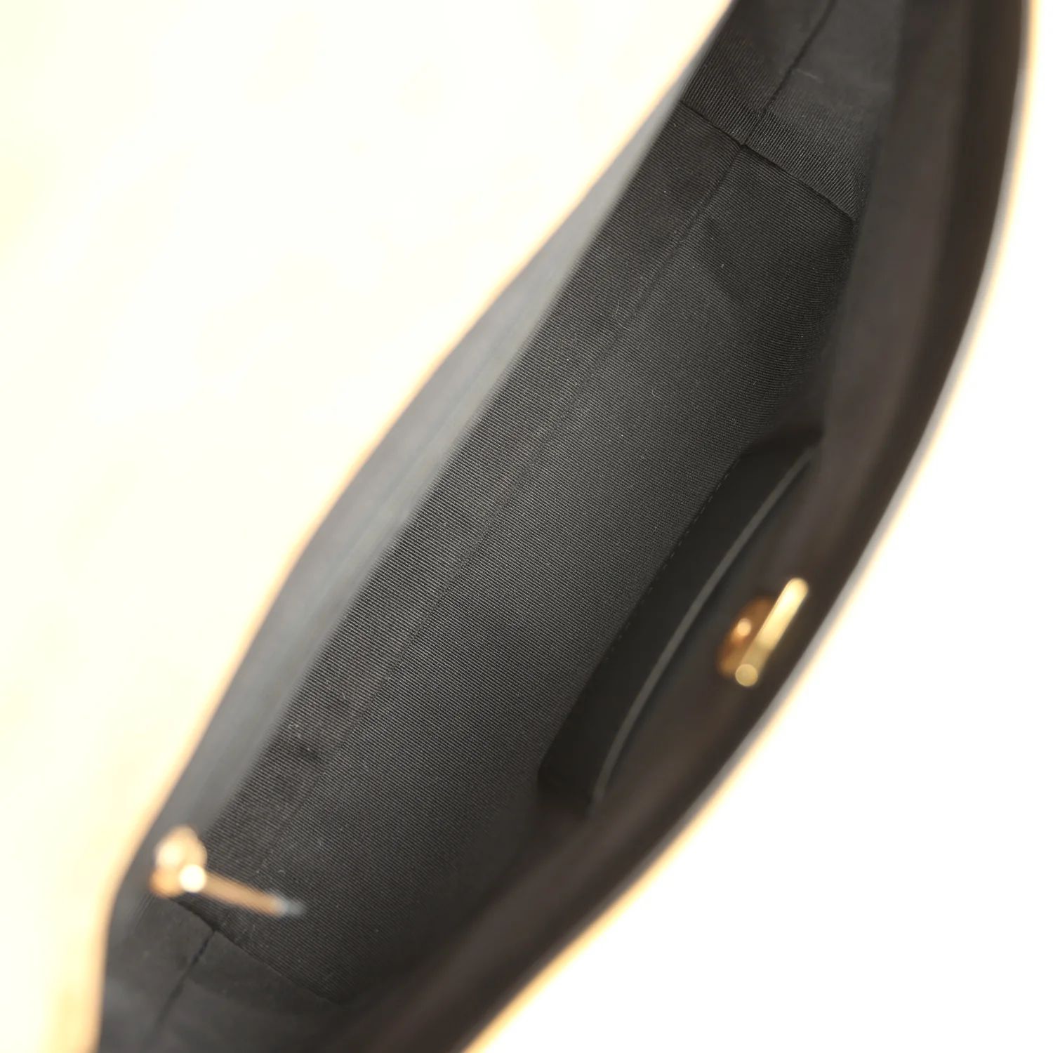 Chanel Coco Base Top Handle Flap Bag Brown Suede and Black Shiny Lambskin Brushed Gold Hardware