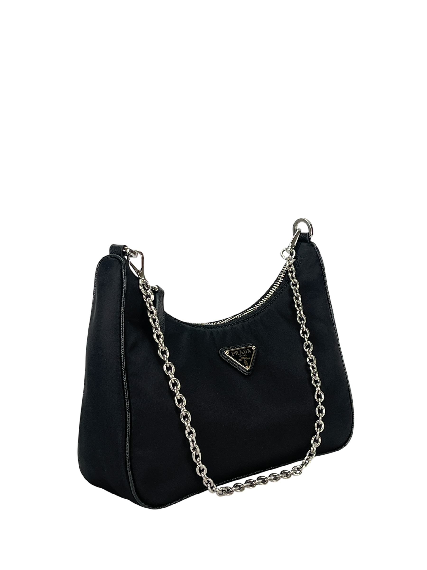 PRADA - Black Re-Edition 2005 Re-Nylon bag 3 in1
