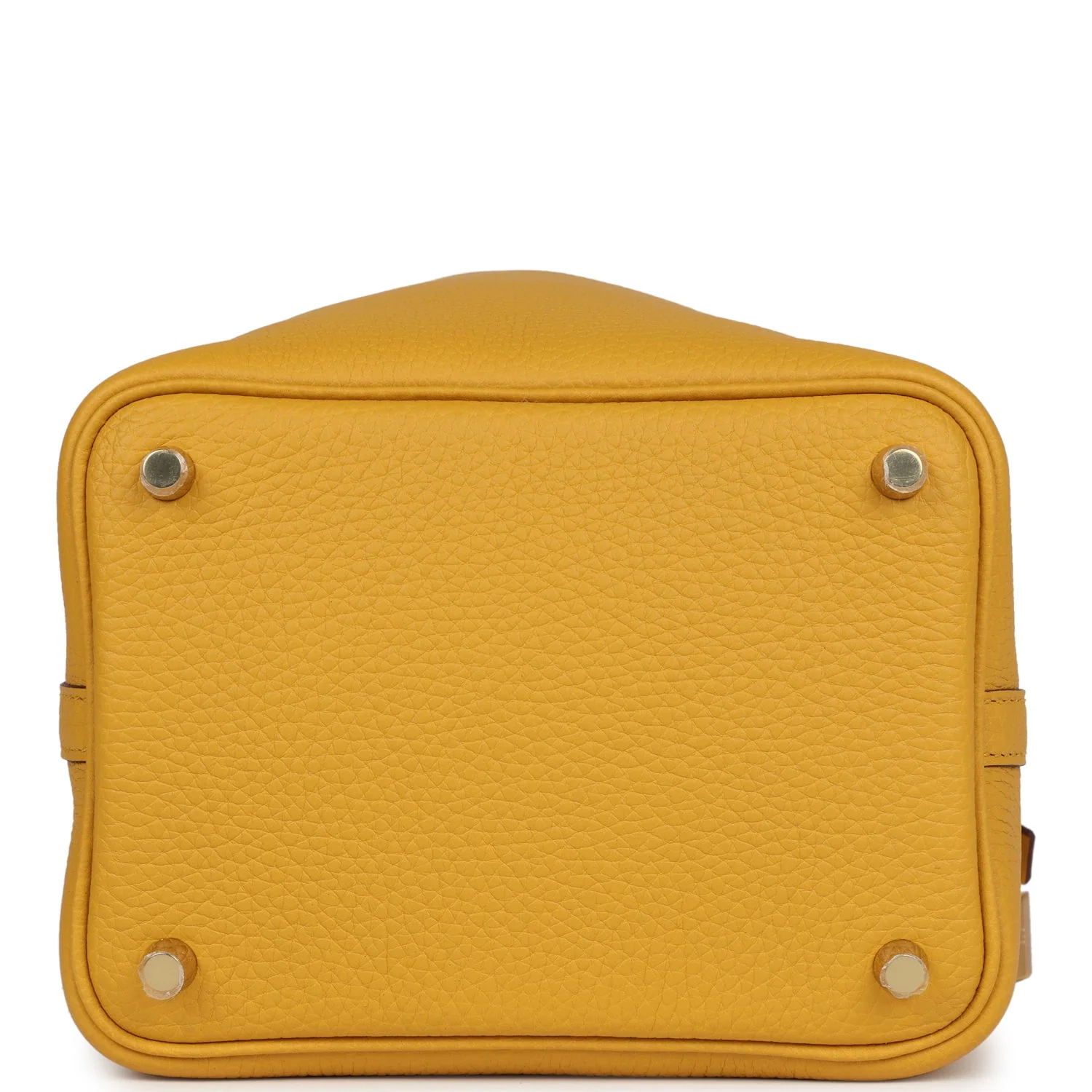 Hermes Picotin Lock 18 Jaune Ambre Clemence Gold Hardware