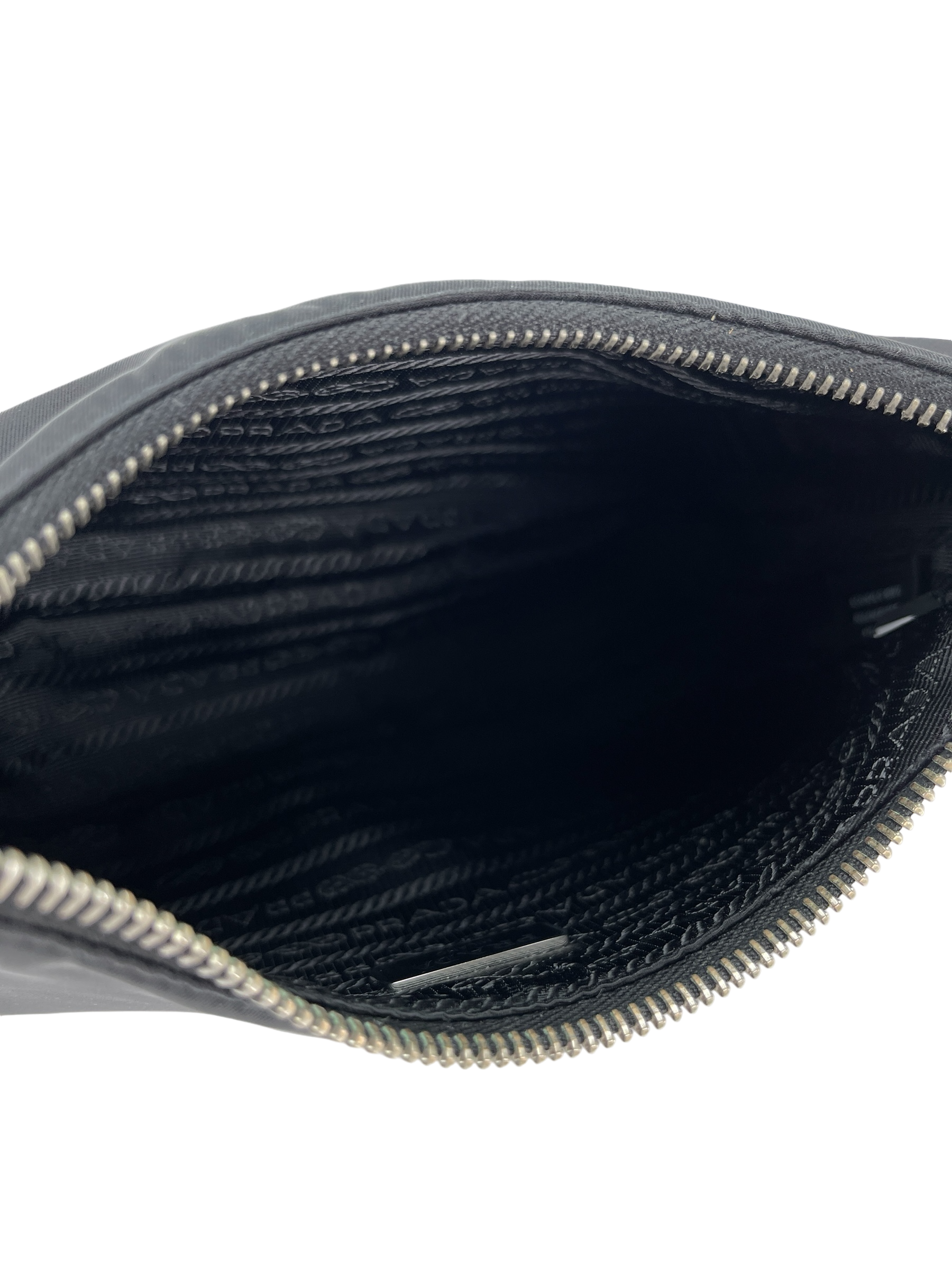 PRADA - Black 2005 Re-nylon Hobo Bag