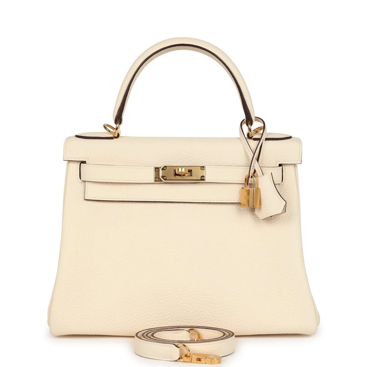 Hermes Kelly Retourne 28 Nata Clemence Gold Hardware