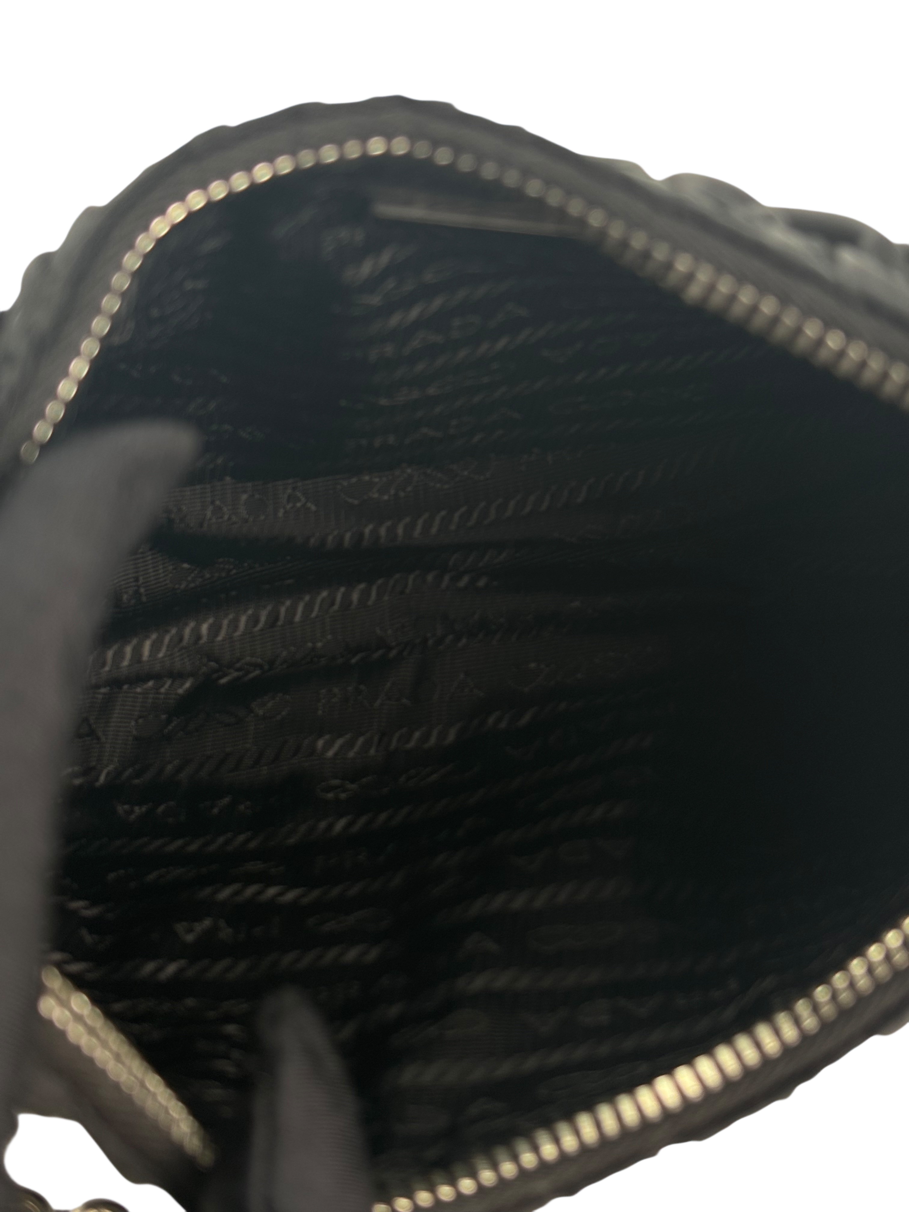 PRADA - Black Re-Edition 2005 Re-Nylon bag 3 in1 Saffiano x Tessuto