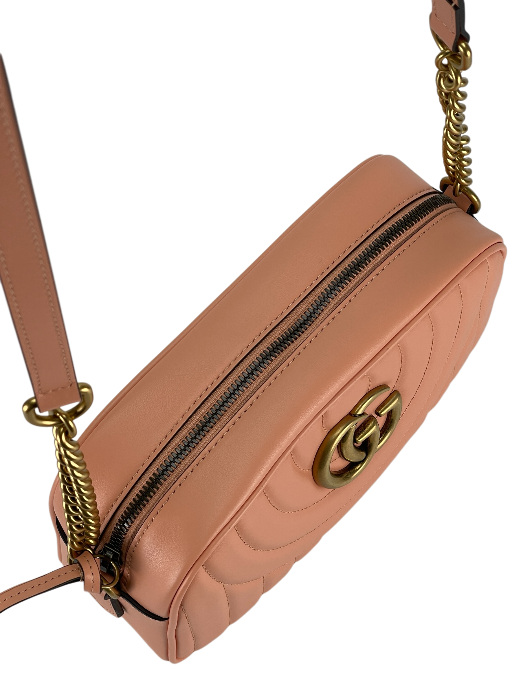 GUCCI - GG Marmont Small Leather Shoulder Bag