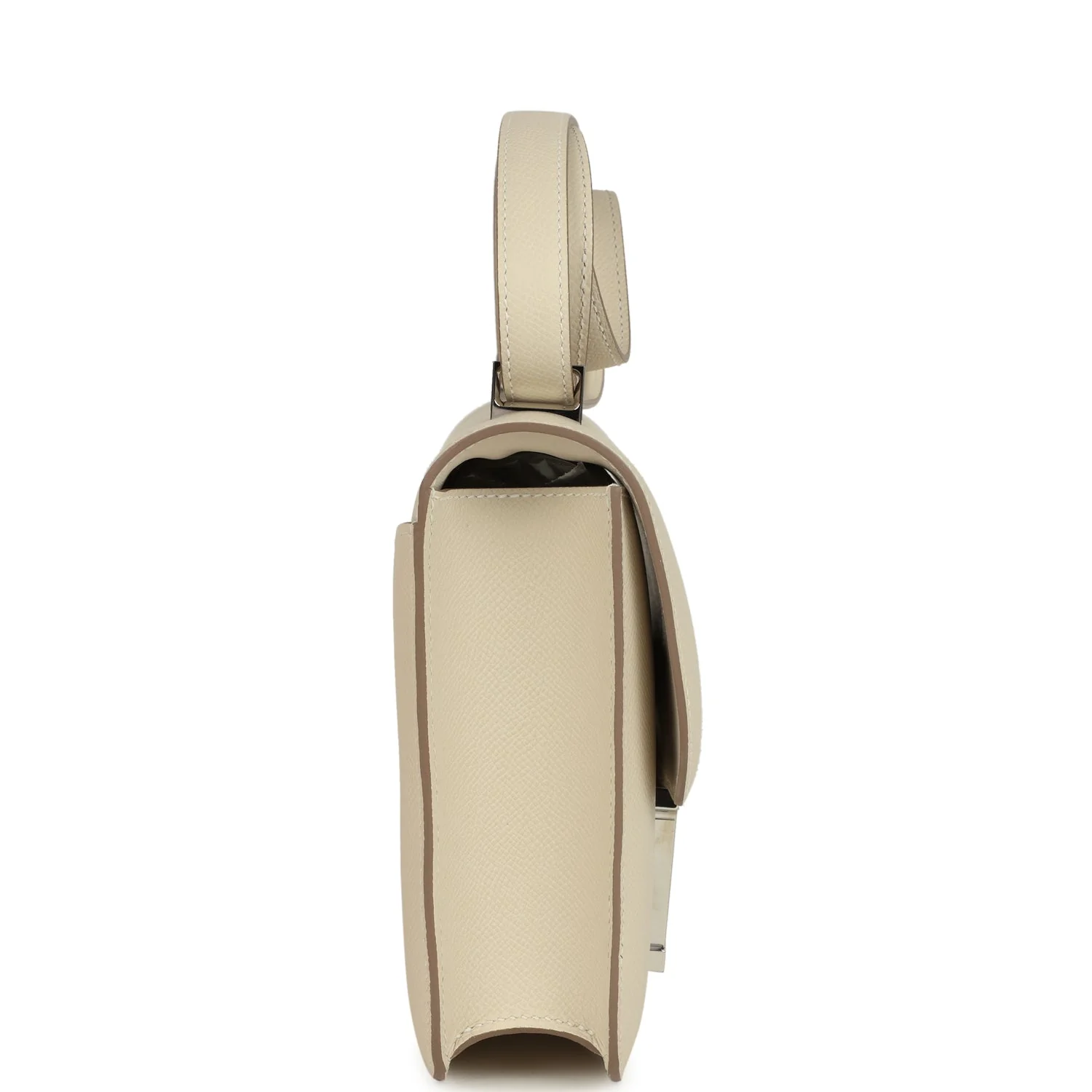 Hermes Constance 1-24 Craie Epsom Palladium Hardware