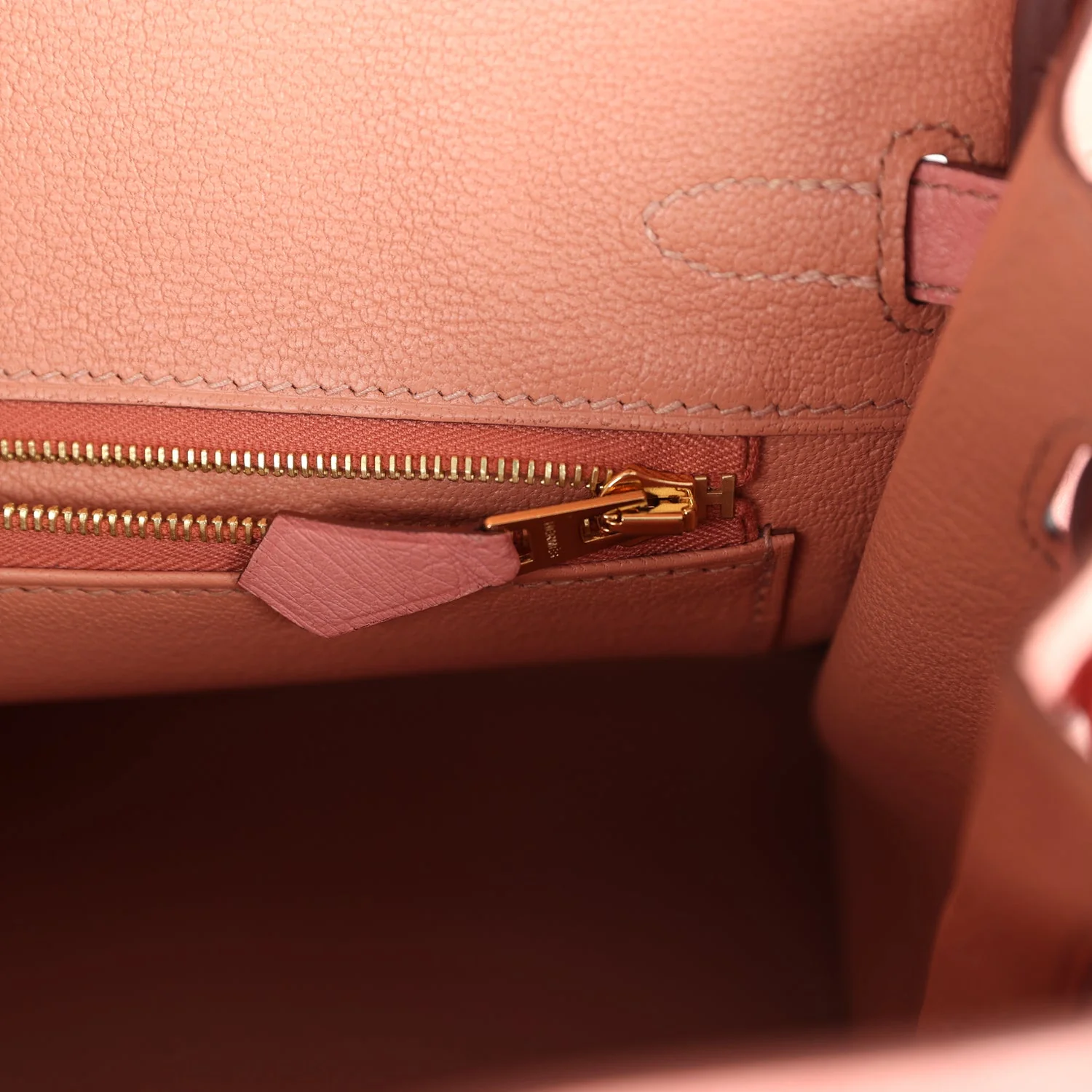 Hermes Birkin 25 Terre Cuite Ostrich Gold Hardware