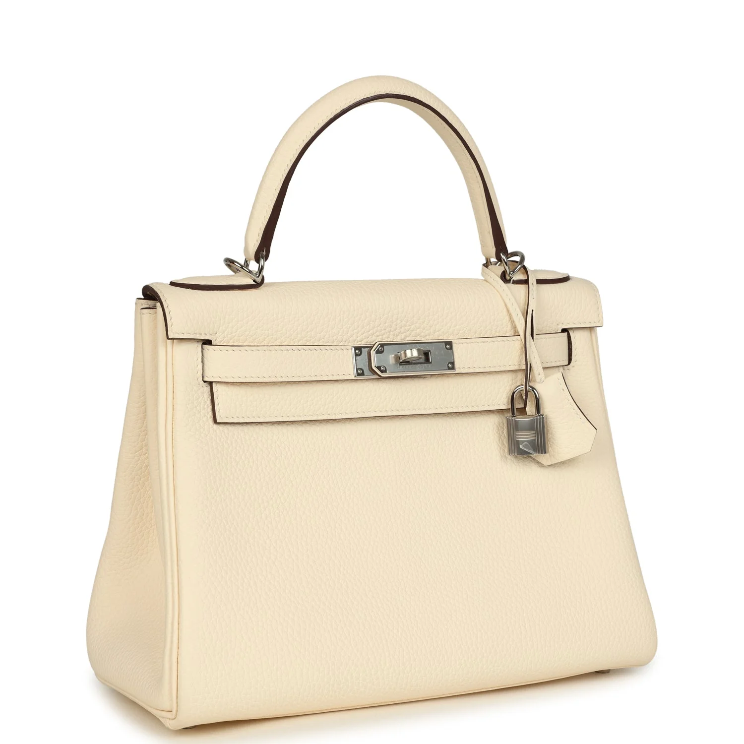 Hermes Kelly Retourne 28 Nata Clemence Palladium Hardware