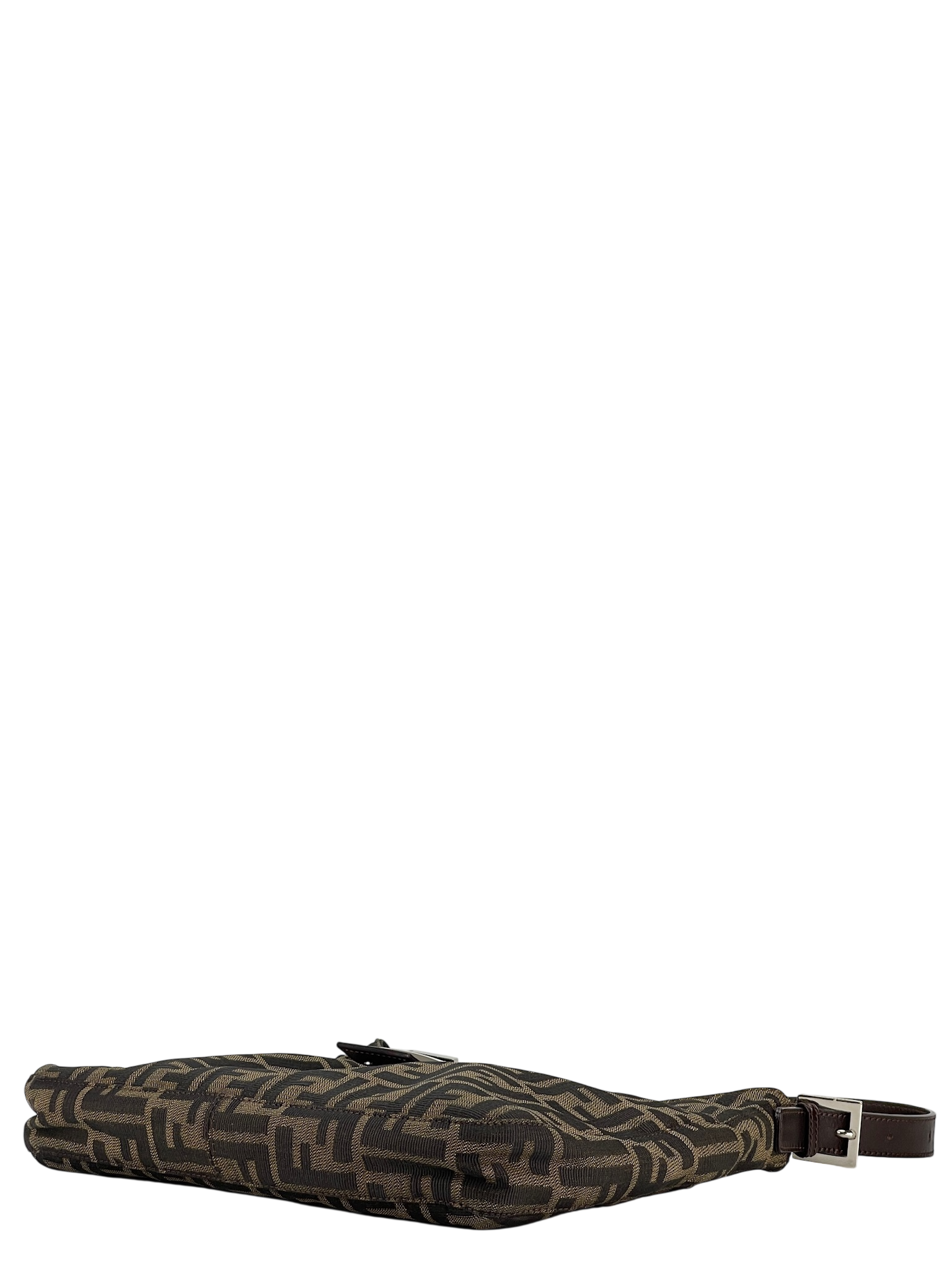 FENDI - Monogram Zucca Mamma Handbag Palladium Hardware