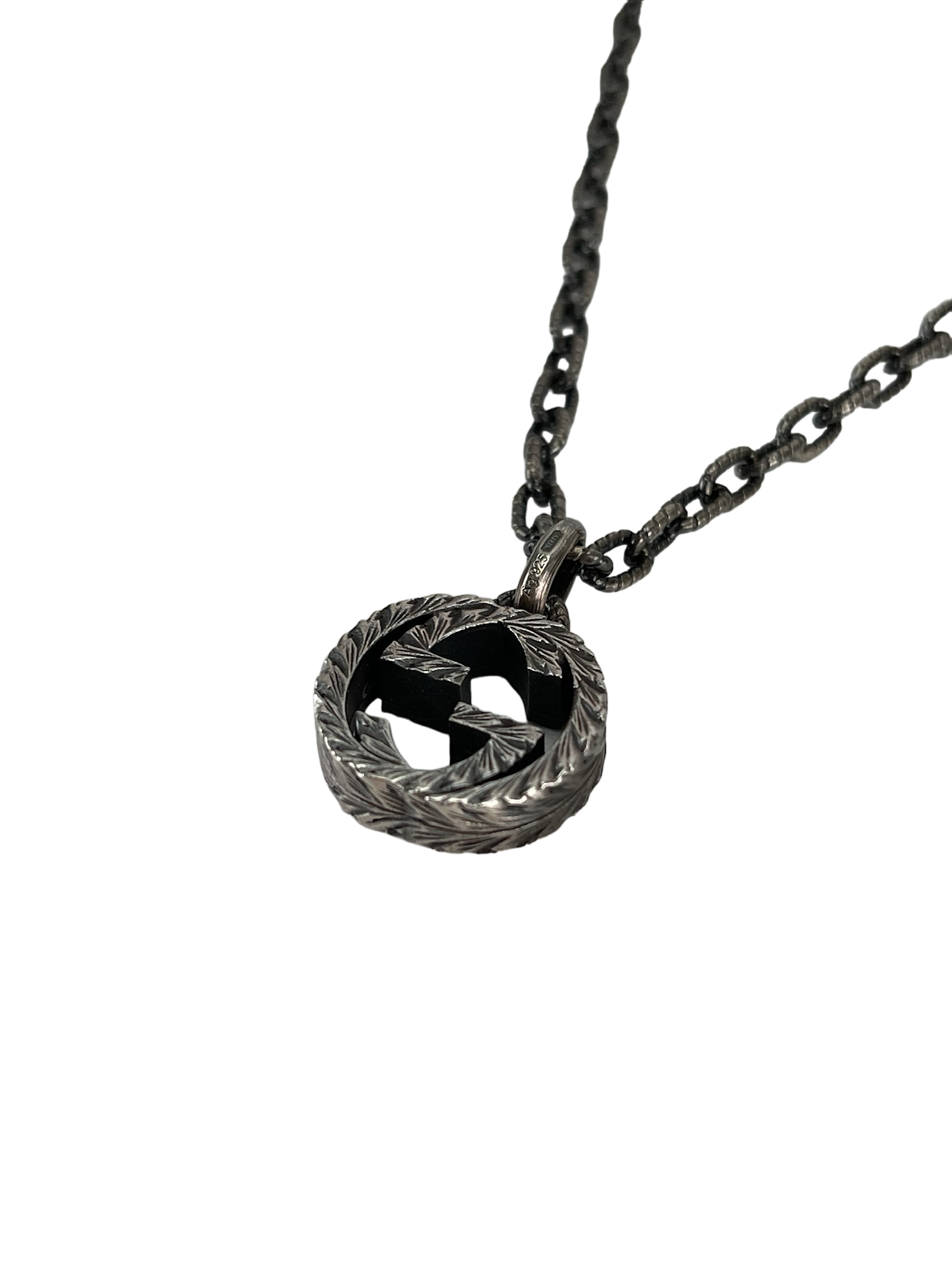GUCCI - Double G Silver Necklace