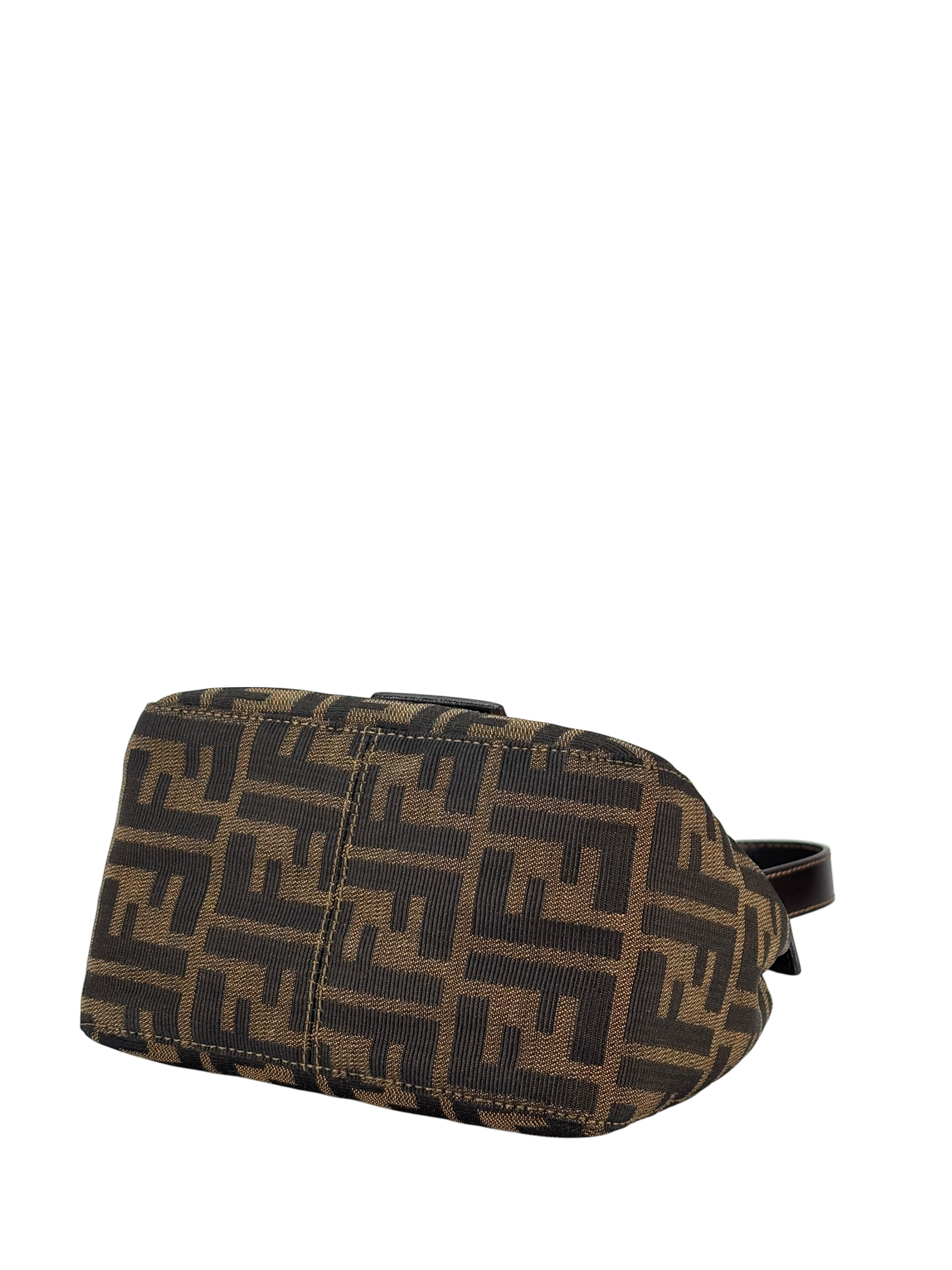 FENDI - Zucca Croissant Shoulder Bag