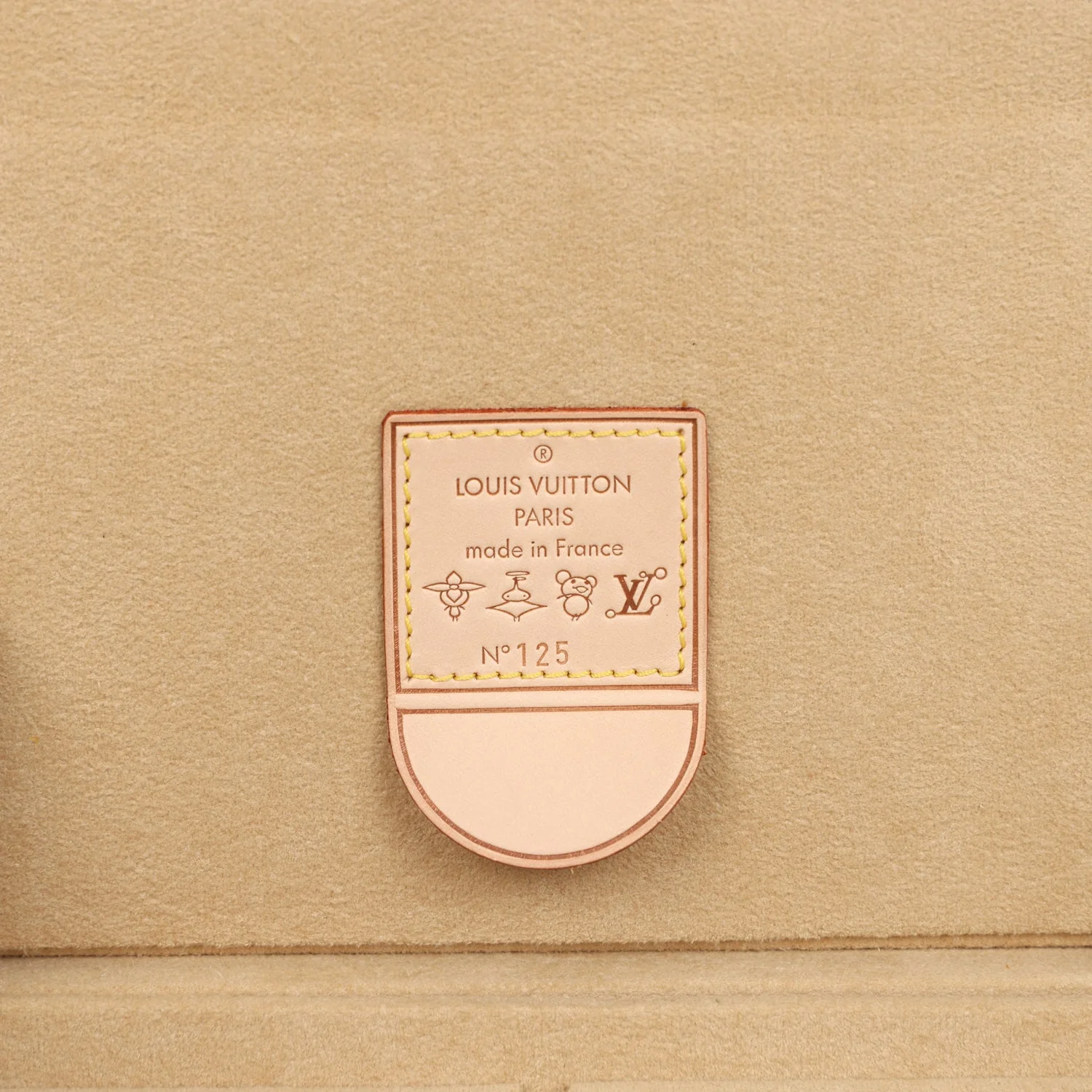 Vintage Louis Vuitton x Takashi Murakami Hands Jewelry Trunk Brown Multi Monogram Hands Brass Hardware