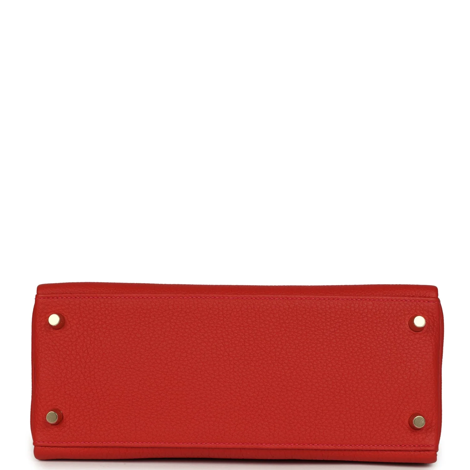 Hermes Kelly Retourne 28 Geranium Togo Gold Hardware