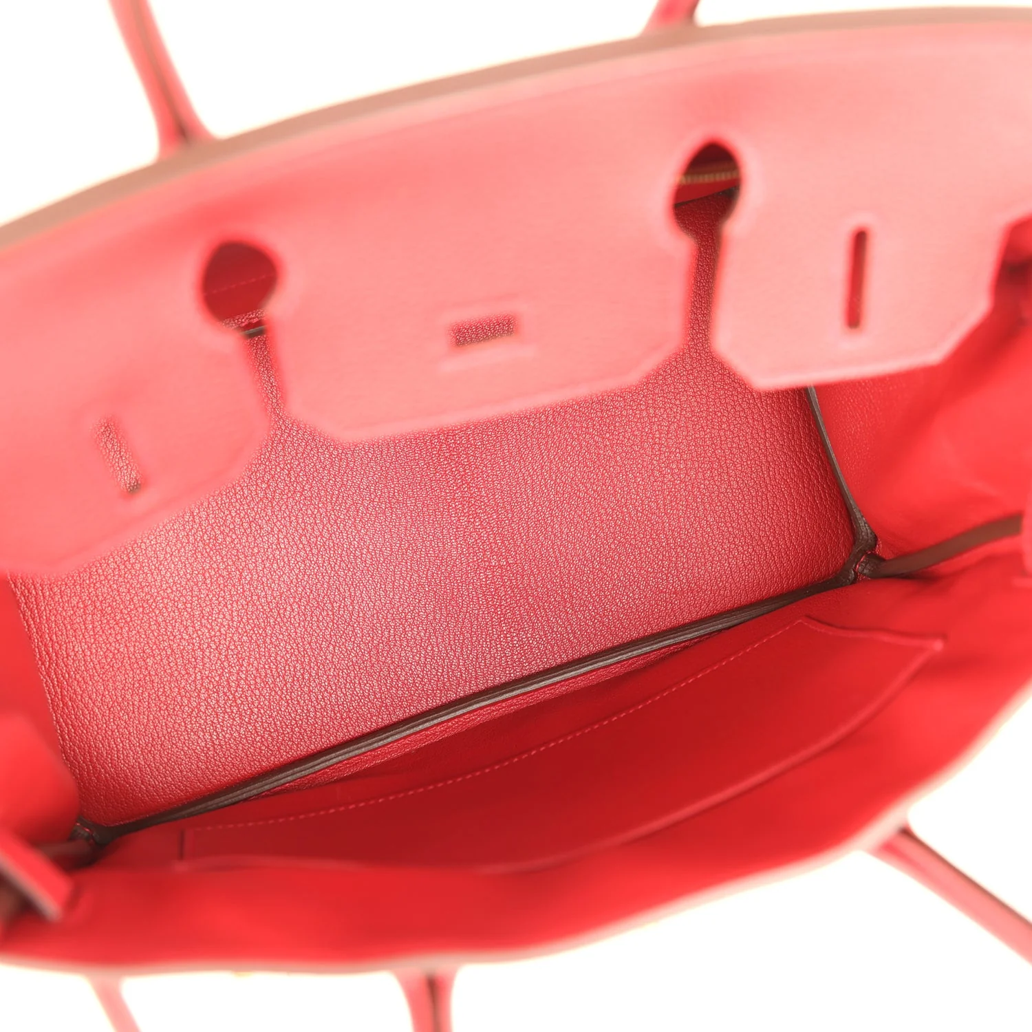 Hermes Birkin 30 Rouge Casaque Togo Gold Hardware