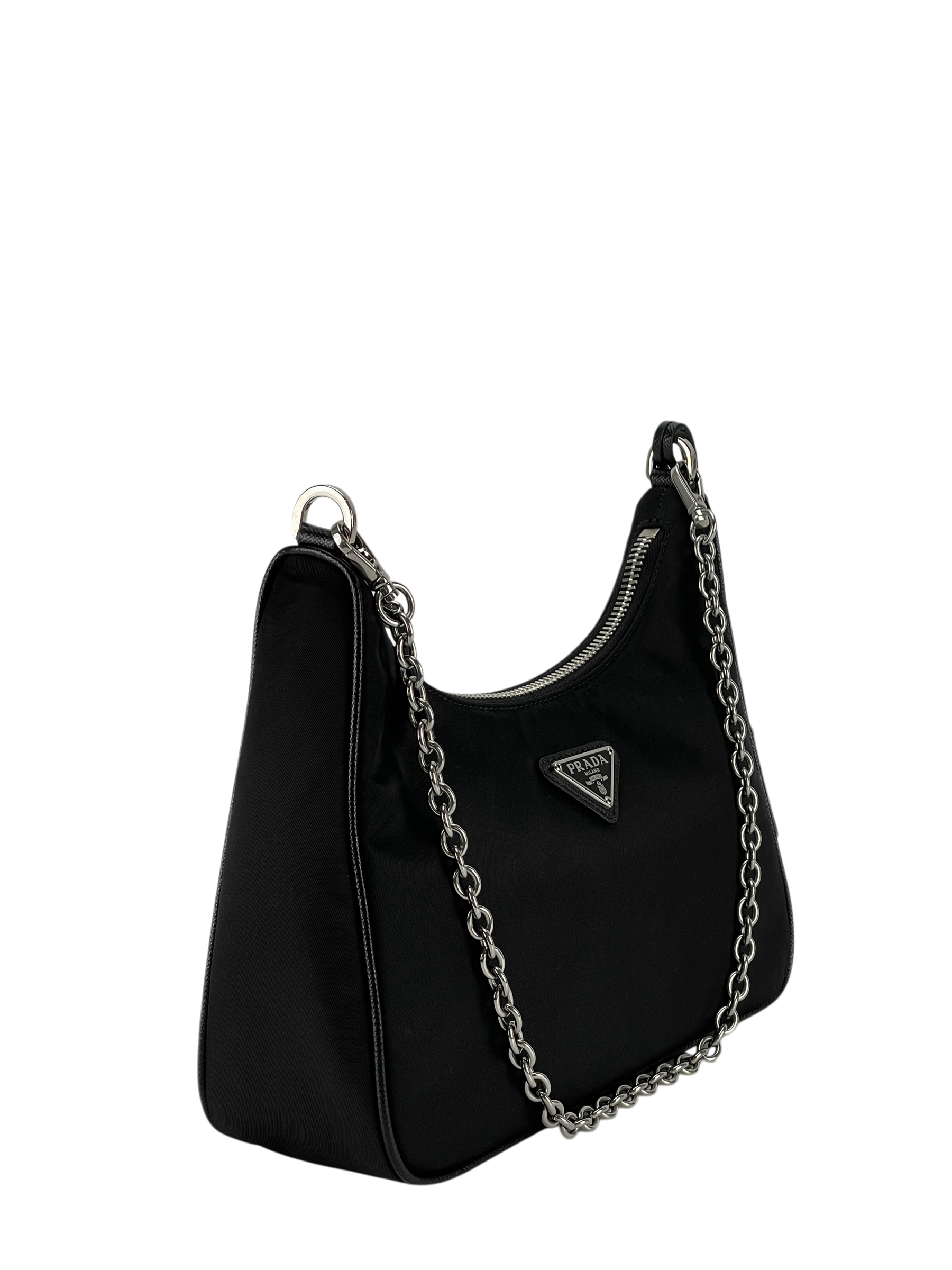 PRADA - Black Re-Edition 2005 Re-Nylon bag 3 in1