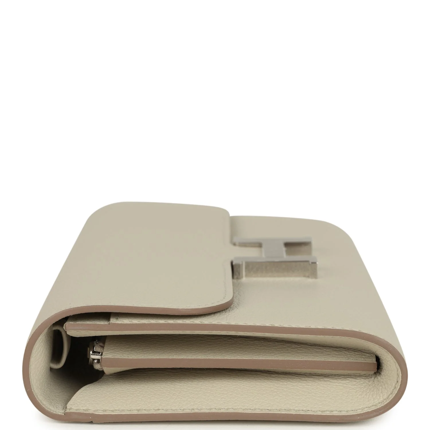 Hermes Constance To Go Wallet Beton Evercolor Palladium Hardware