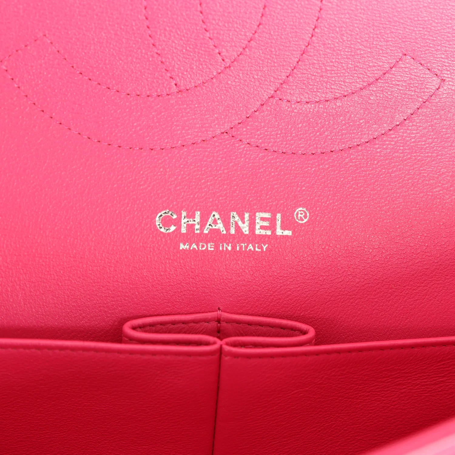 Pre-owned Chanel Jumbo Classic Double Flap Pink Lambskin Silver Hardware