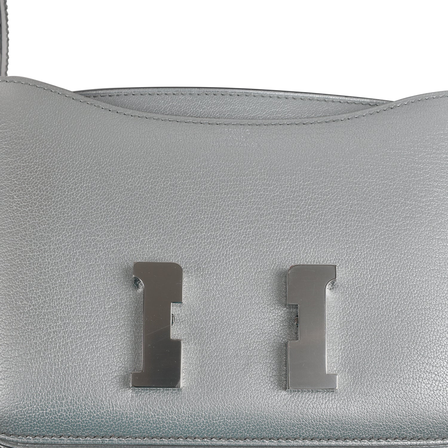 Hermes Constance 18 Argent Chevre Chamkilight Palladium Hardware