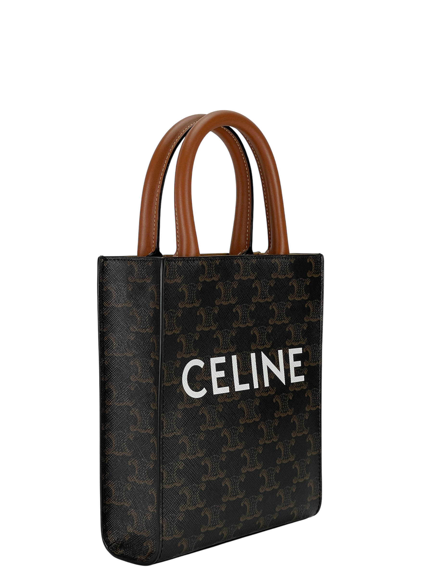 CELINE - Mini Vertical Cabas Triomphe Shoulder Bag