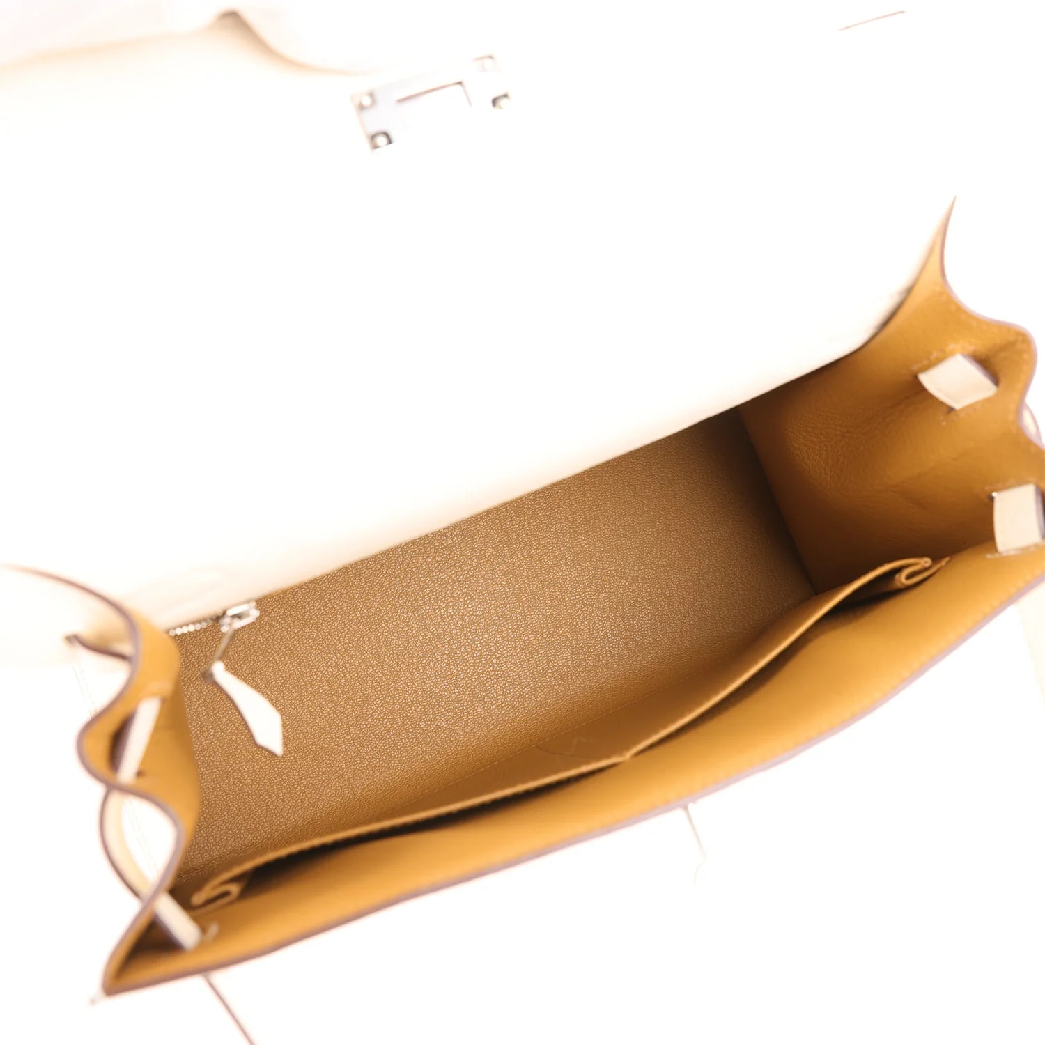 Hermes Kelly Sellier 28 Sellier Nata Verso Epsom Palladium Hardware