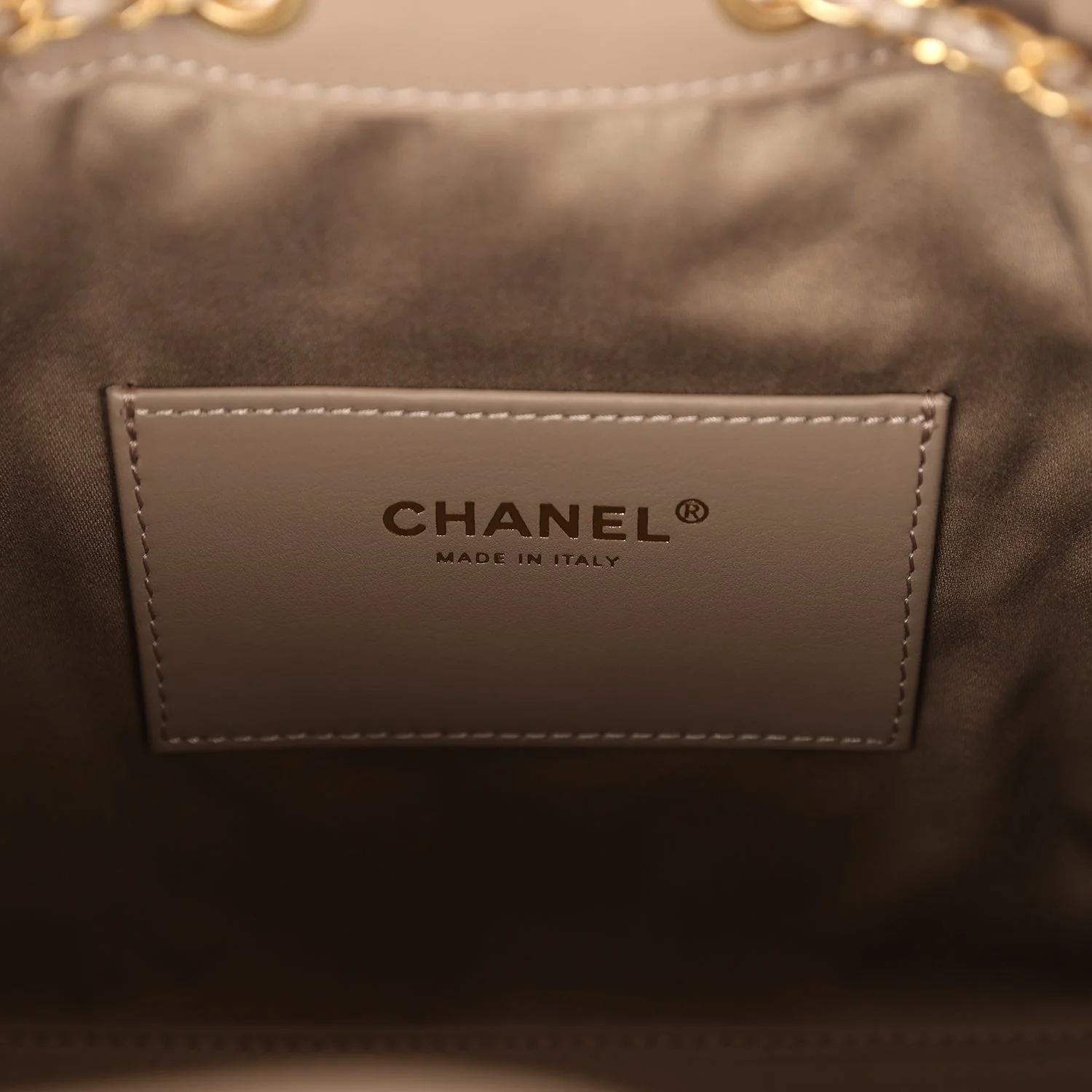 Chanel Small 25 Hobo Bag Dark Grey Suede Antique Gold Hardware
