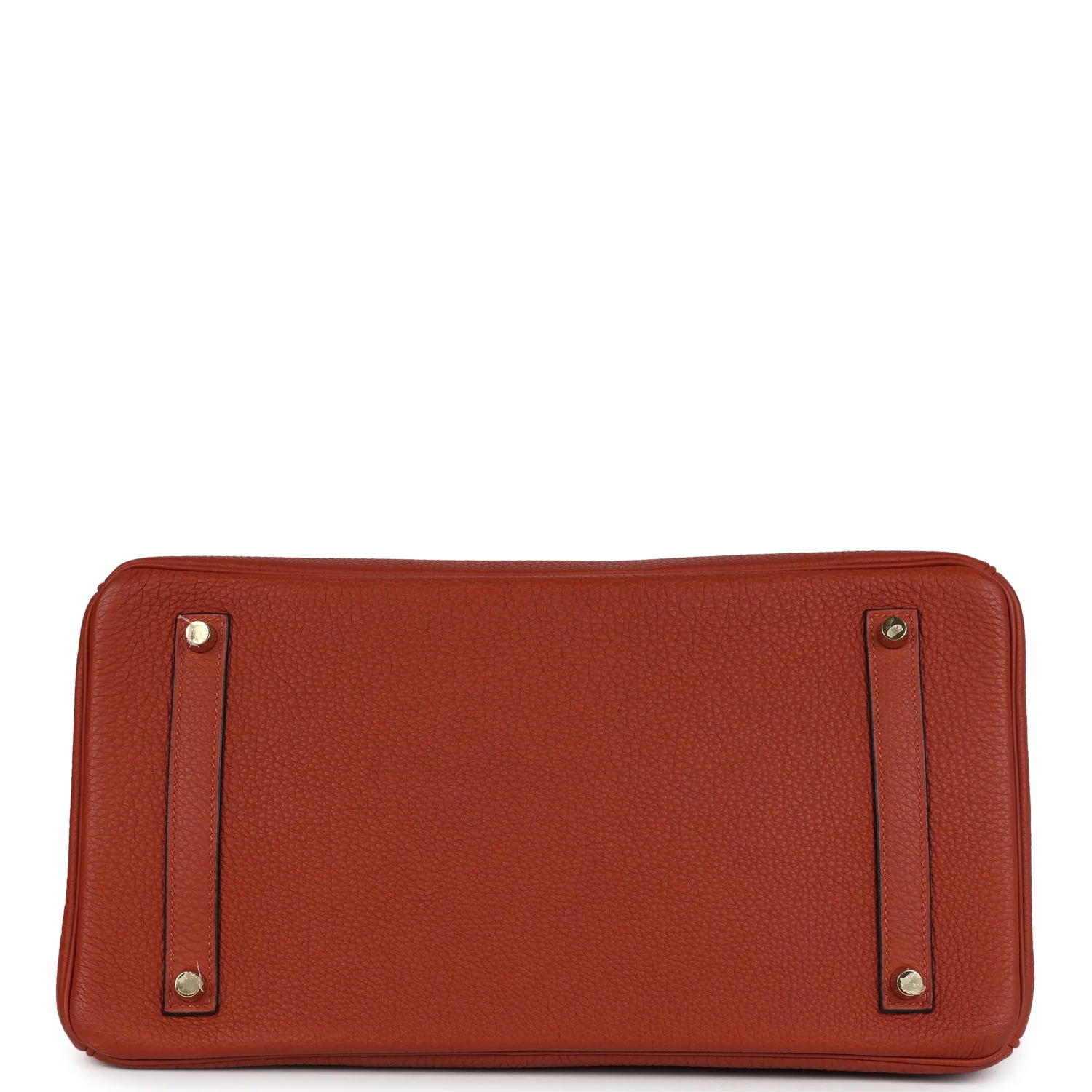 Pre-owned Hermes Birkin 35 Cuivre Togo Gold Hardware