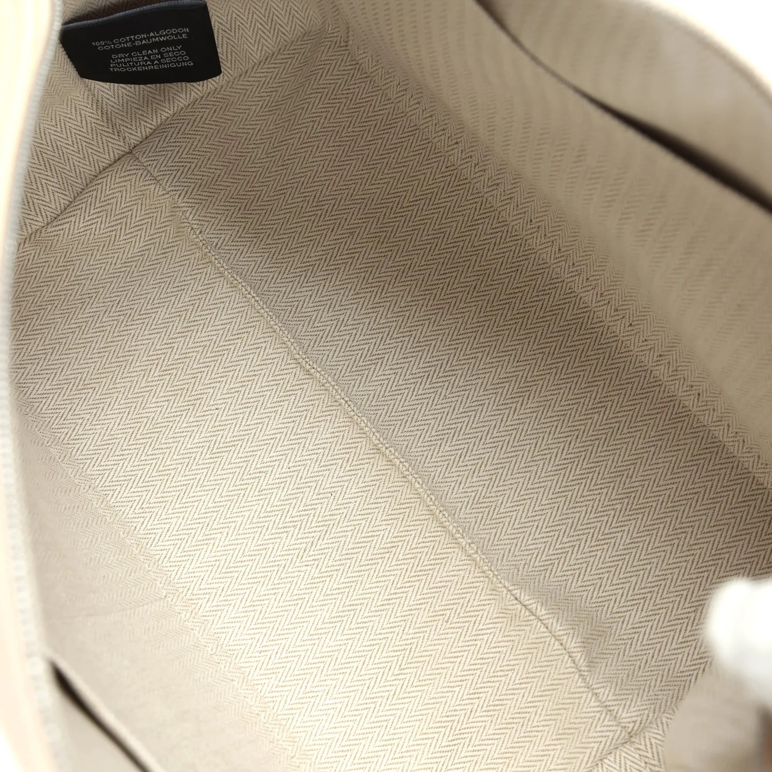 Hermes Bride A Brac Pavillon GM Naturel Canvas Palladium Hardware