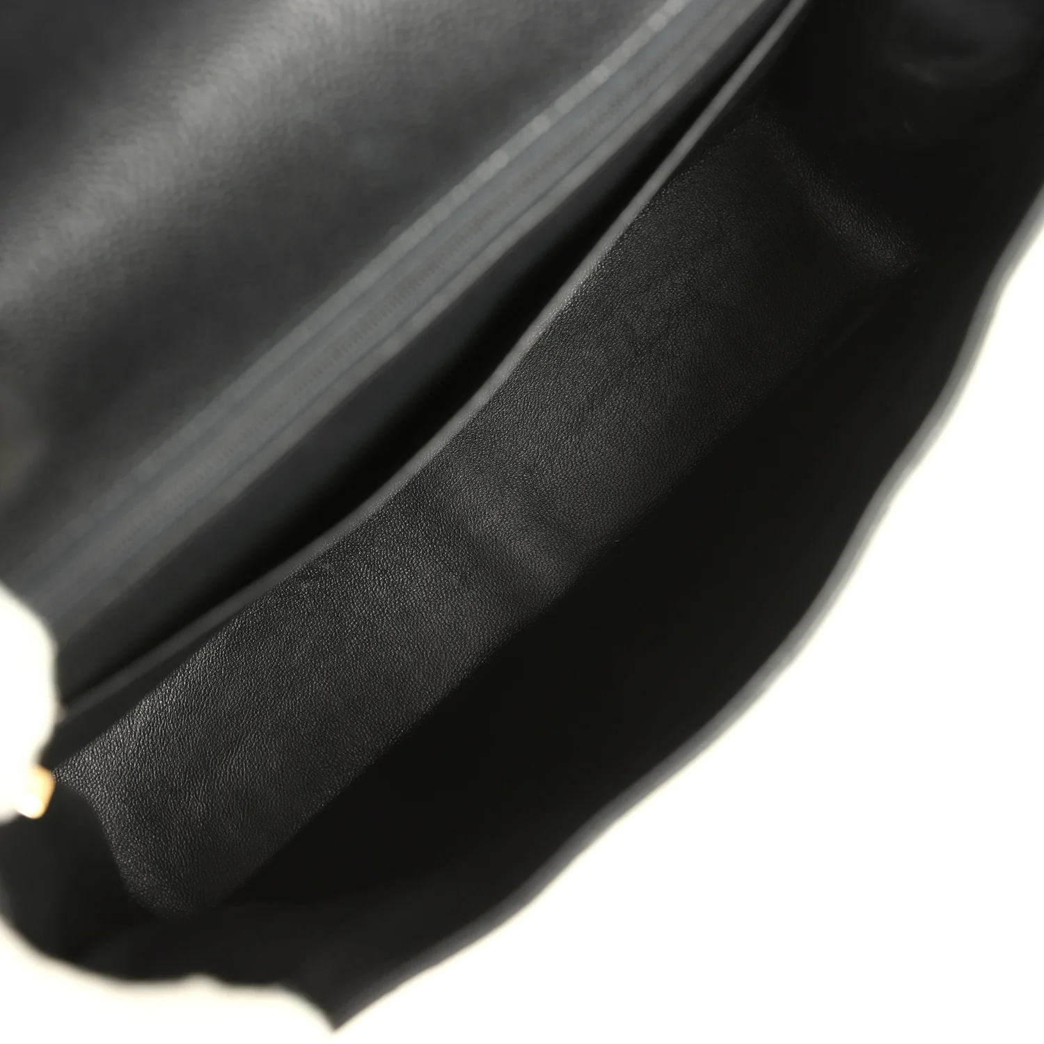 Chanel Jumbo Classic Single Flap Bag Black Caviar Gold Hardware