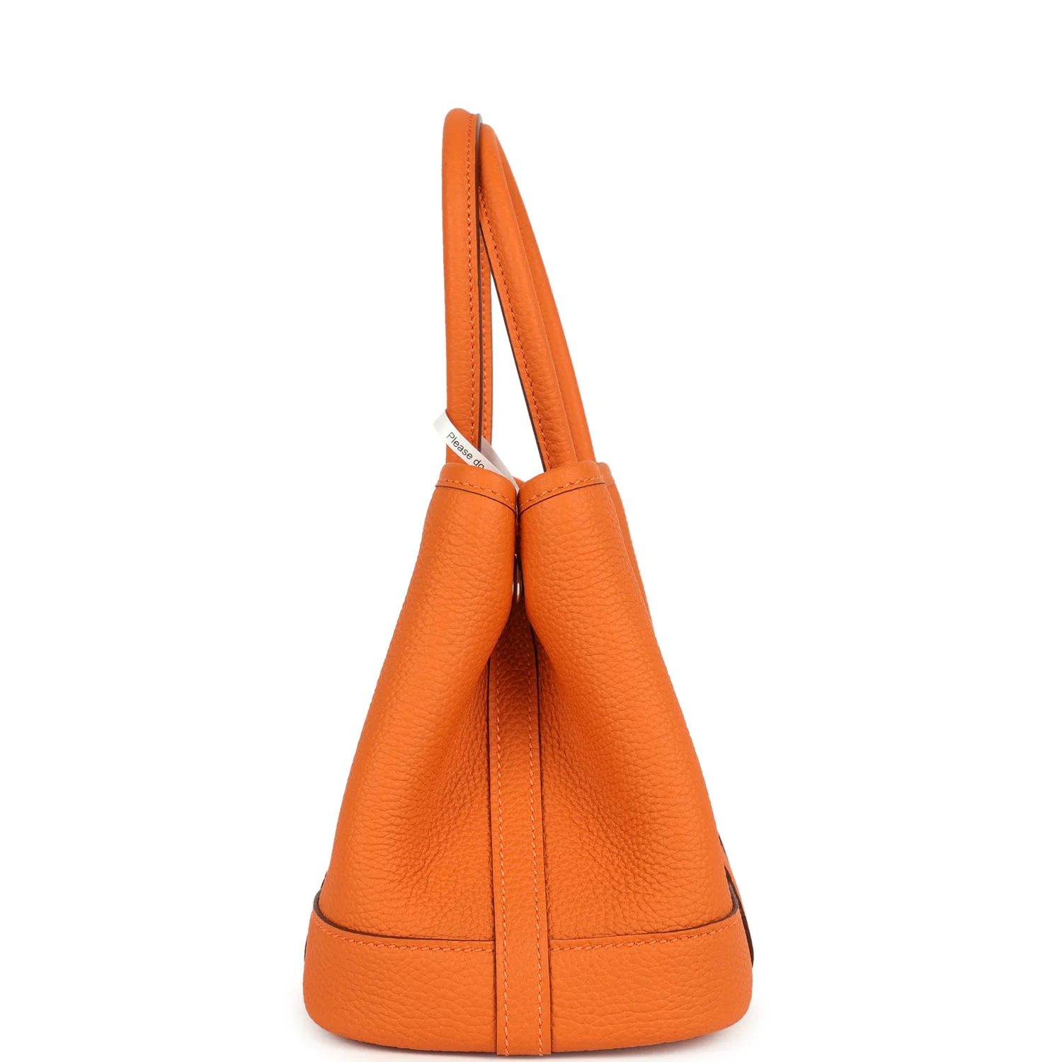 Hermes Garden Party Neo 23 Orange Togo Palladium Hardware
