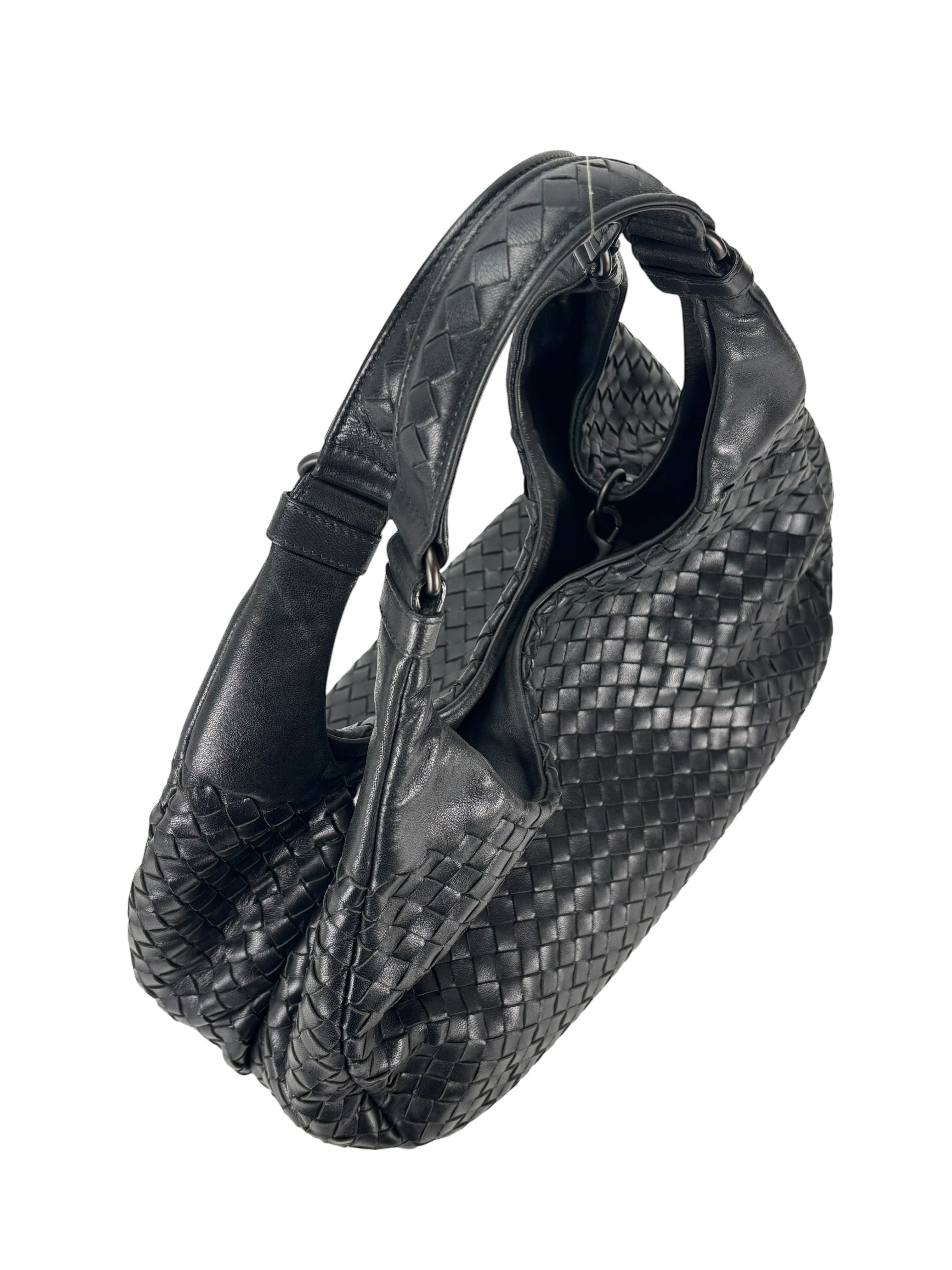 BOTTEGA VENETA - Braid Shoulder Bag Black Leather