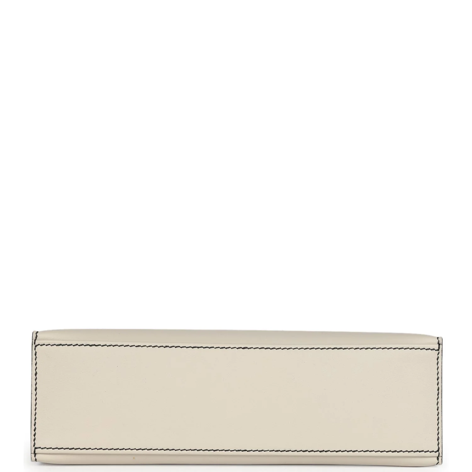 Hermes Special Order (HSS) Kelly Pochette Beton and Black Swift Gold Hardware