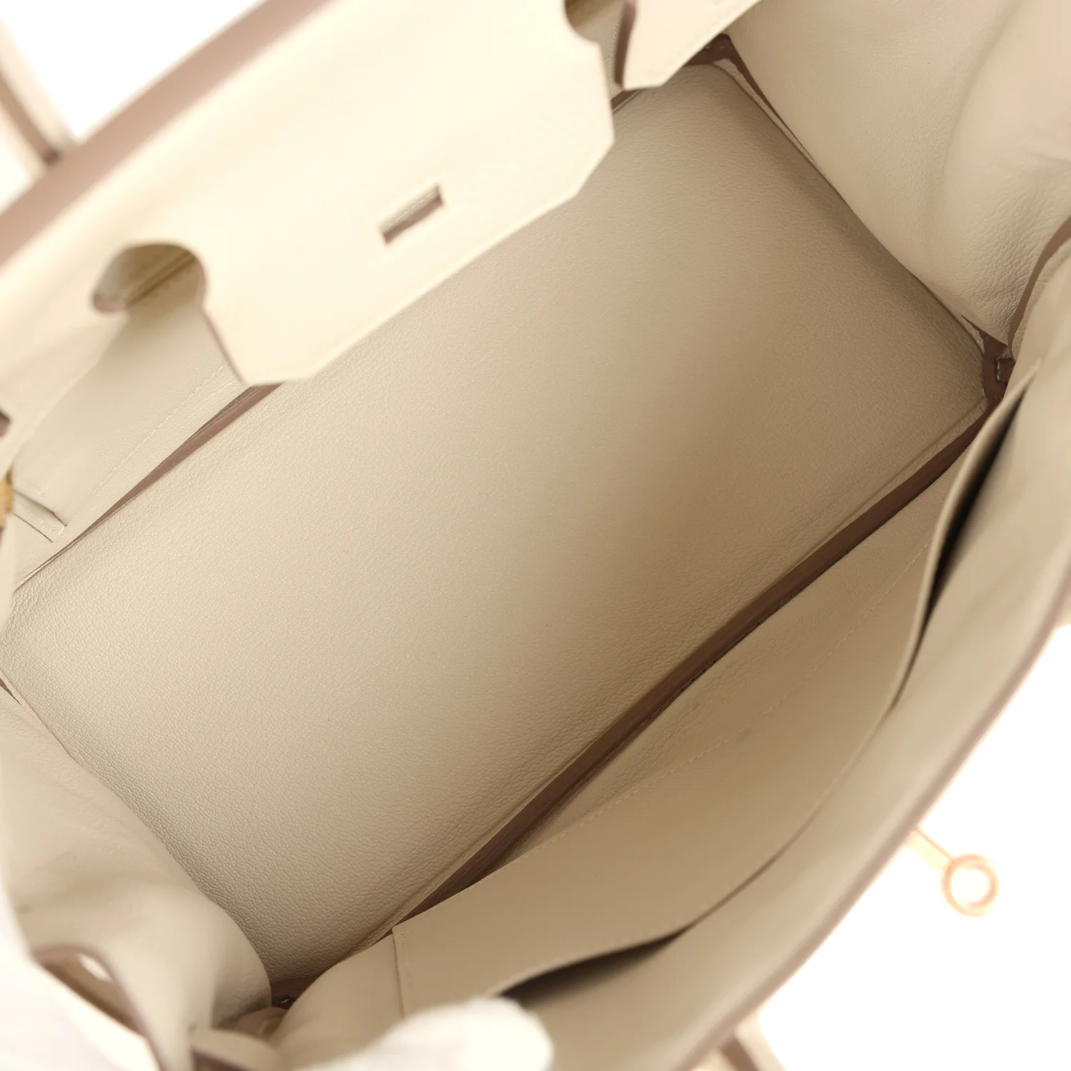 Hermes Birkin 30 Craie Togo Rose Gold Hardware